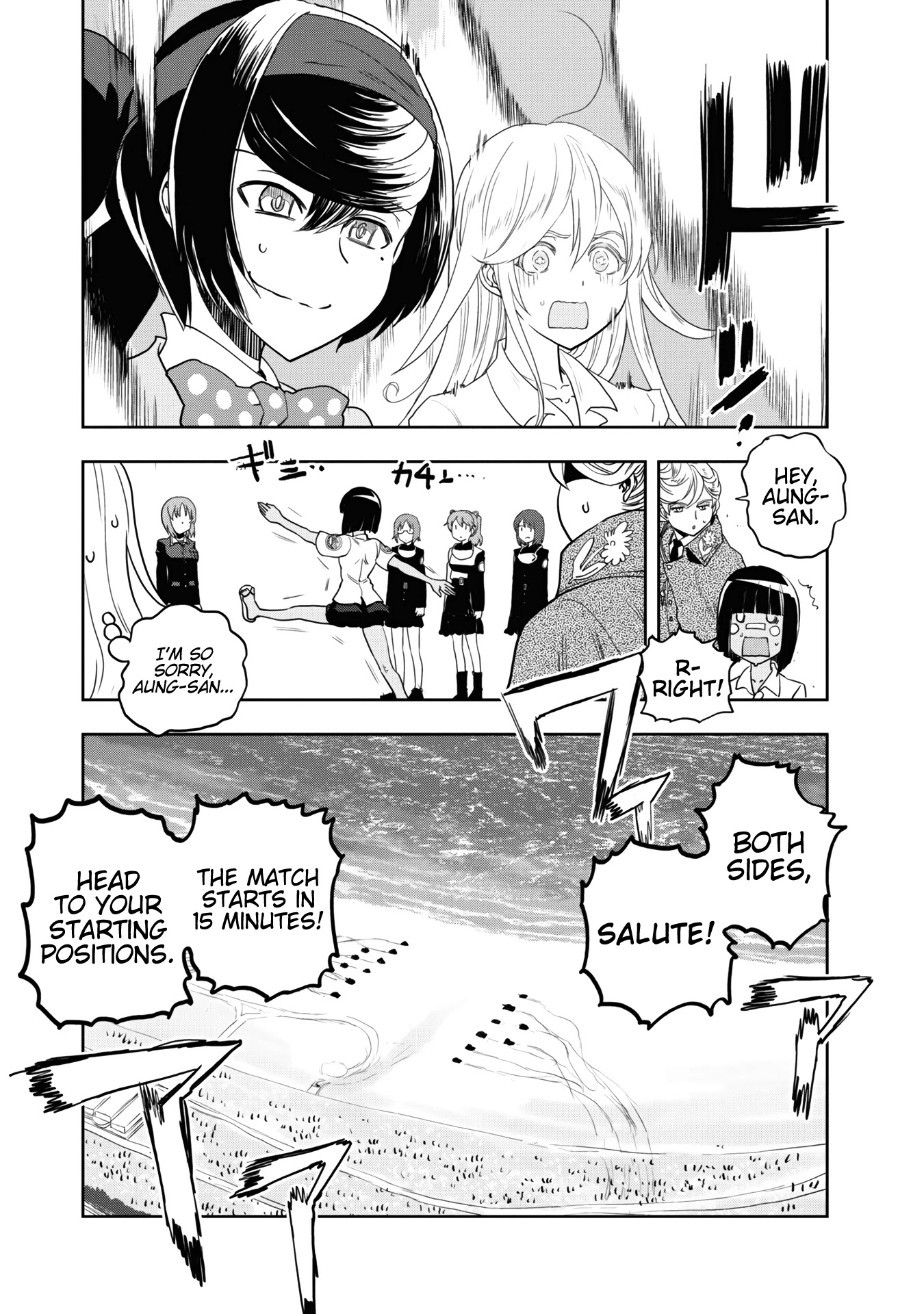 Girls & Panzer - Ribbon no Musha Chapter 58 page 10 - Chapter 58: The Showdown with Nishizumi Miho (Part 2)