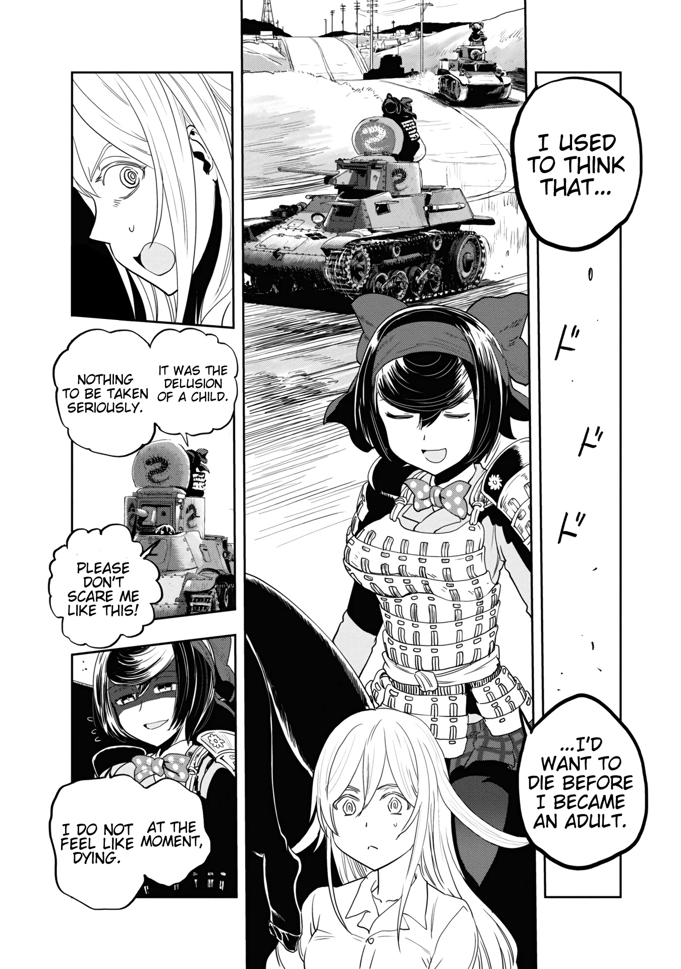 Girls & Panzer - Ribbon no Musha Chapter 58 page 11 - Chapter 58: The Showdown with Nishizumi Miho (Part 2)