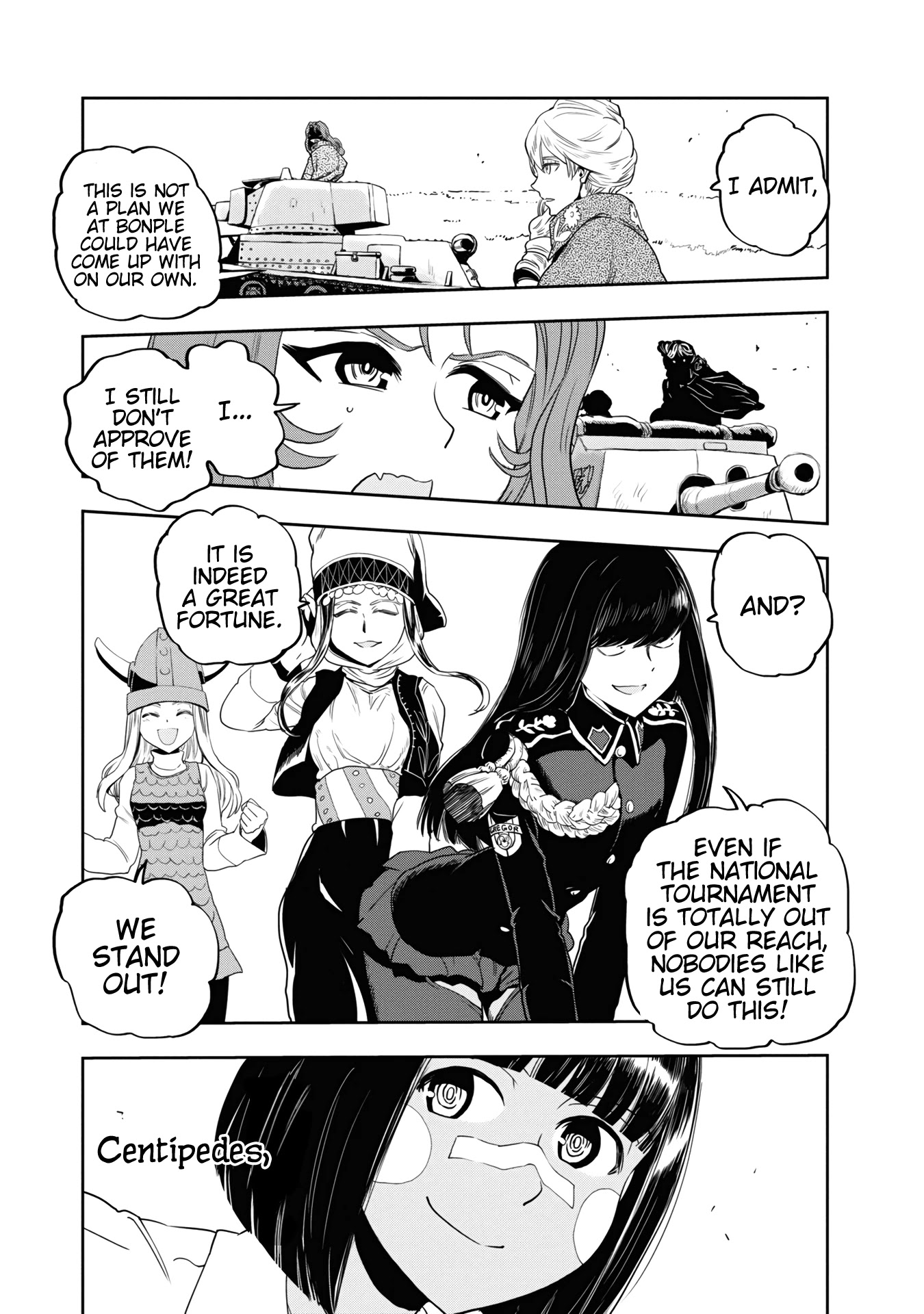 Girls & Panzer - Ribbon no Musha Chapter 58 page 16 - Chapter 58: The Showdown with Nishizumi Miho (Part 2)