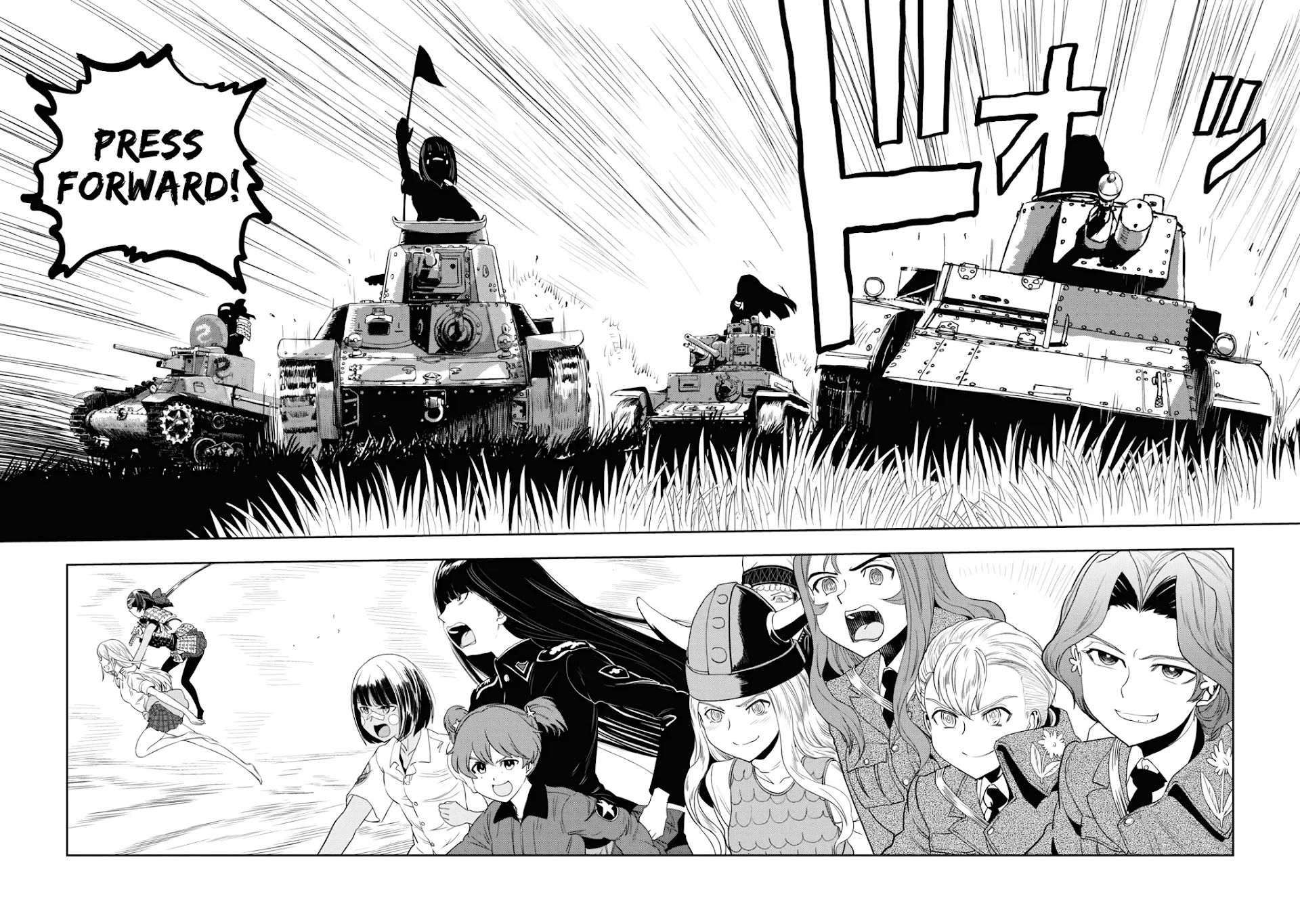 Girls & Panzer - Ribbon no Musha Chapter 58 page 19 - Chapter 58: The Showdown with Nishizumi Miho (Part 2)