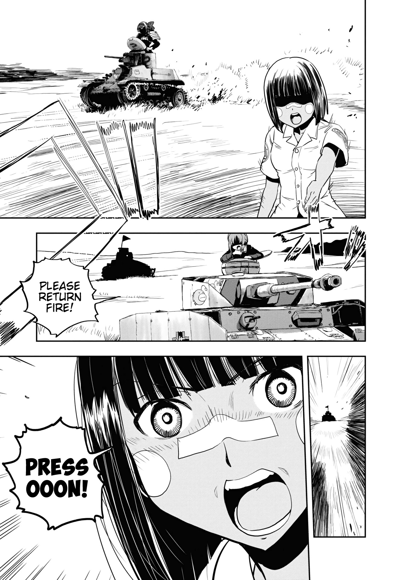 Girls & Panzer - Ribbon no Musha Chapter 58 page 21 - Chapter 58: The Showdown with Nishizumi Miho (Part 2)