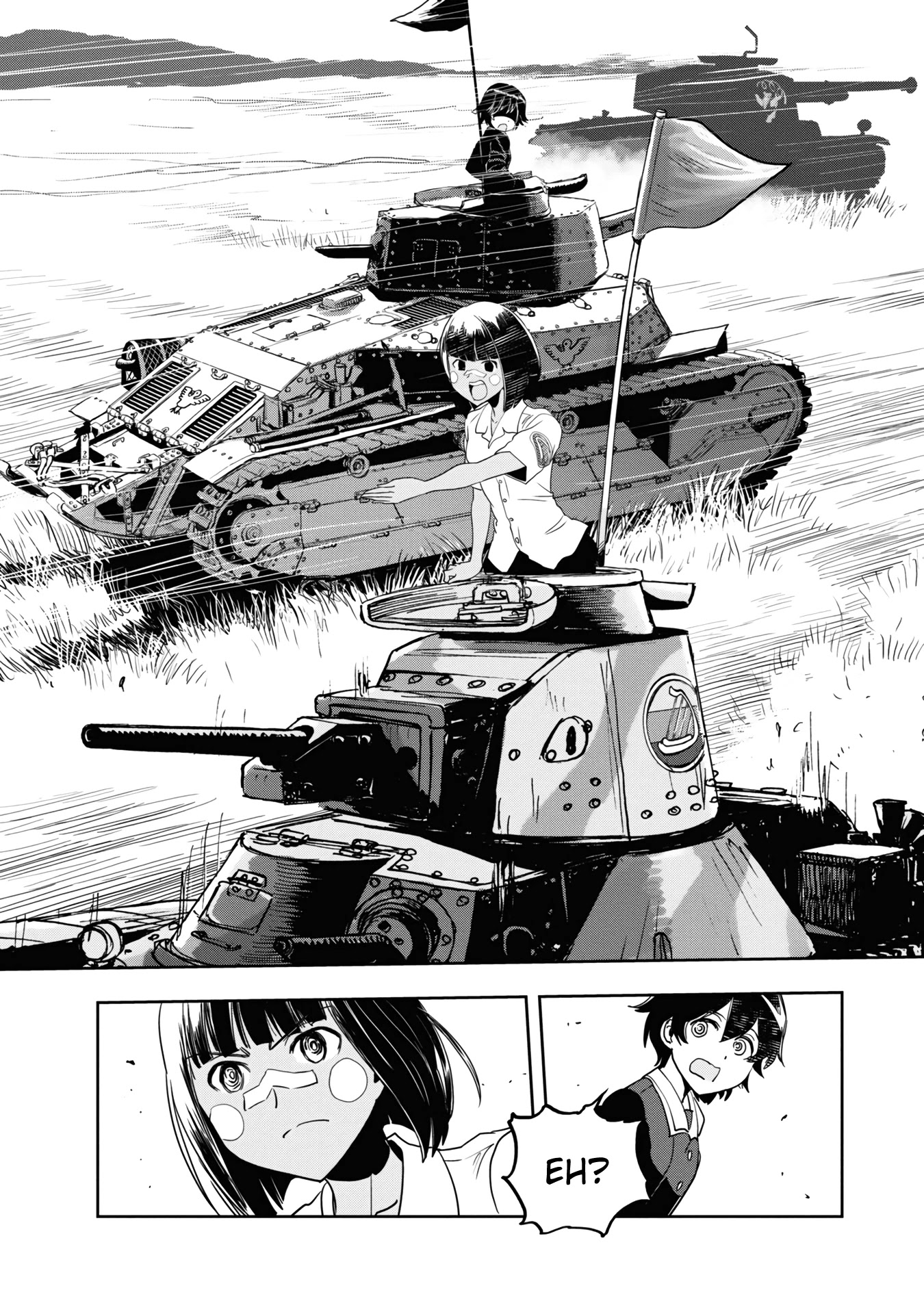 Girls & Panzer - Ribbon no Musha Chapter 58 page 22 - Chapter 58: The Showdown with Nishizumi Miho (Part 2)
