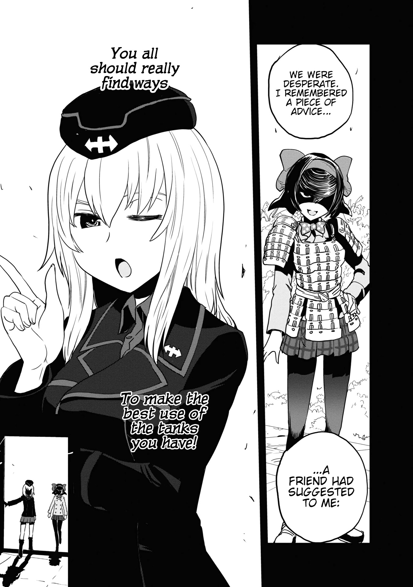 Girls & Panzer - Ribbon no Musha Chapter 58 page 25 - Chapter 58: The Showdown with Nishizumi Miho (Part 2)