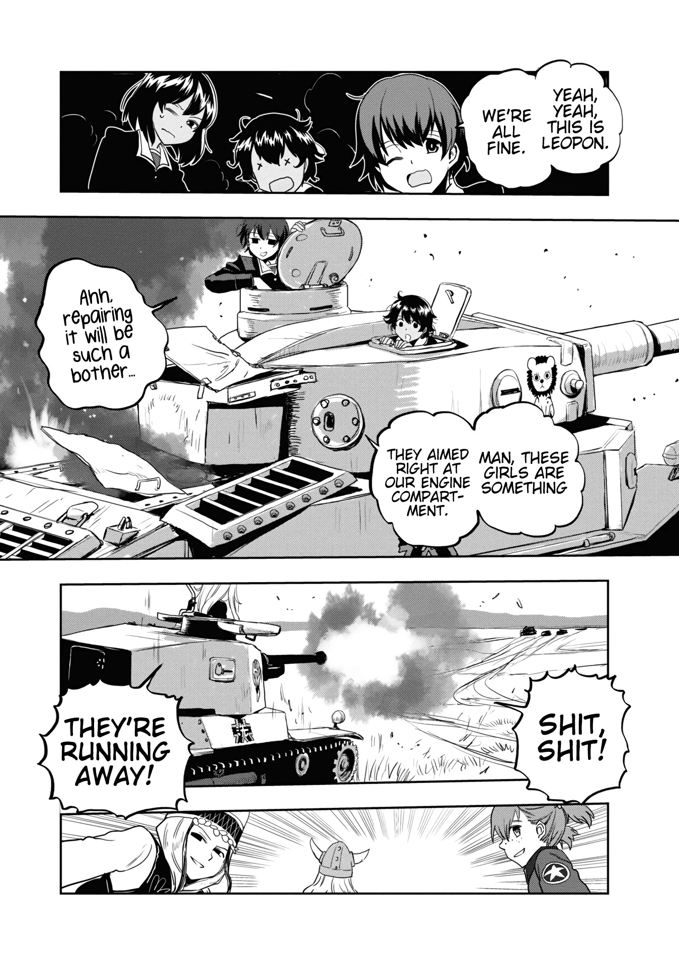 Girls & Panzer - Ribbon no Musha Chapter 58 page 32 - Chapter 58: The Showdown with Nishizumi Miho (Part 2)
