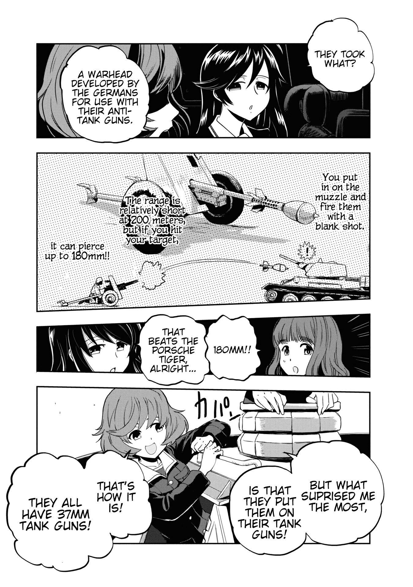 Girls & Panzer - Ribbon no Musha Chapter 58 page 34 - Chapter 58: The Showdown with Nishizumi Miho (Part 2)