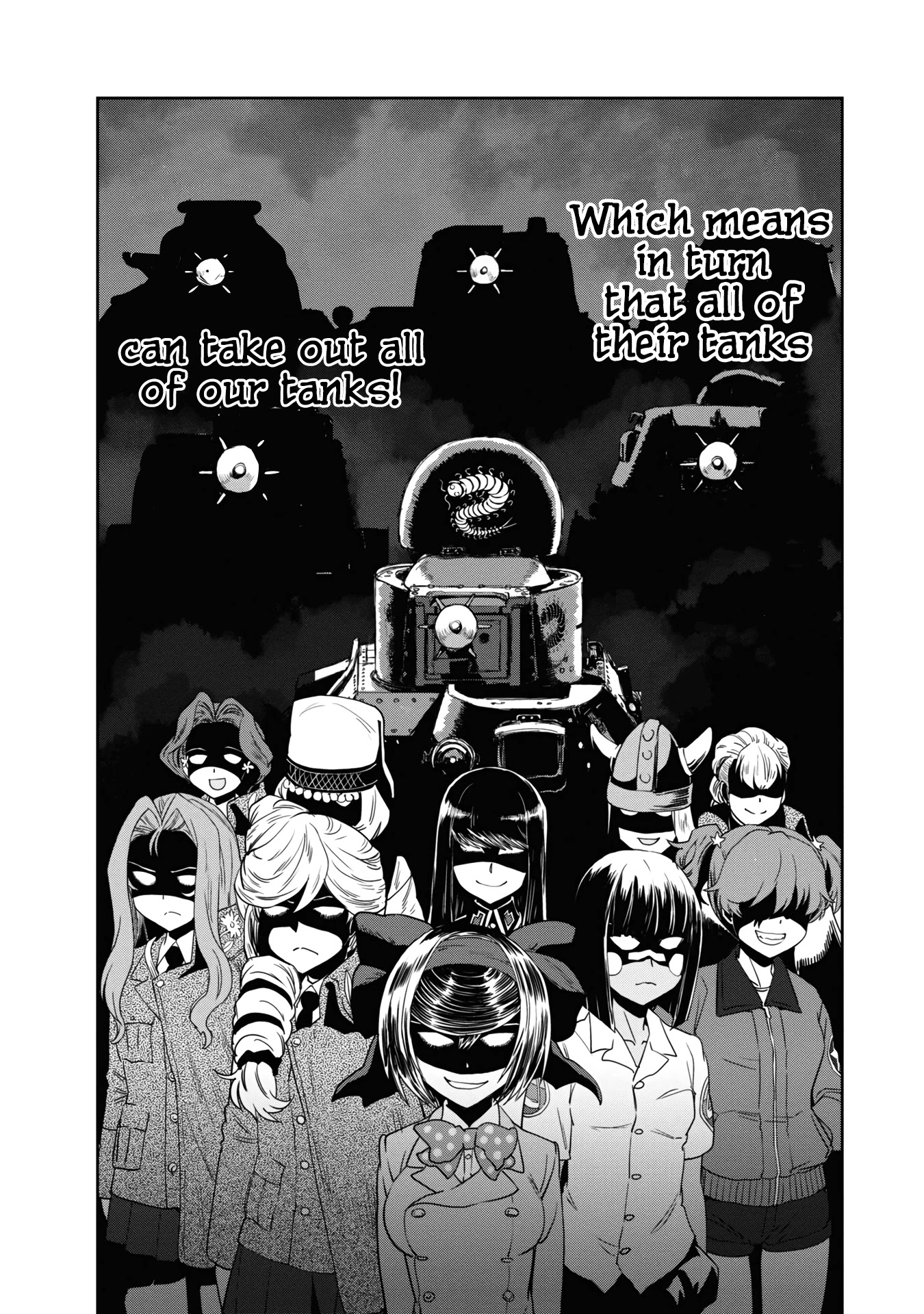 Girls & Panzer - Ribbon no Musha Chapter 58 page 35 - Chapter 58: The Showdown with Nishizumi Miho (Part 2)