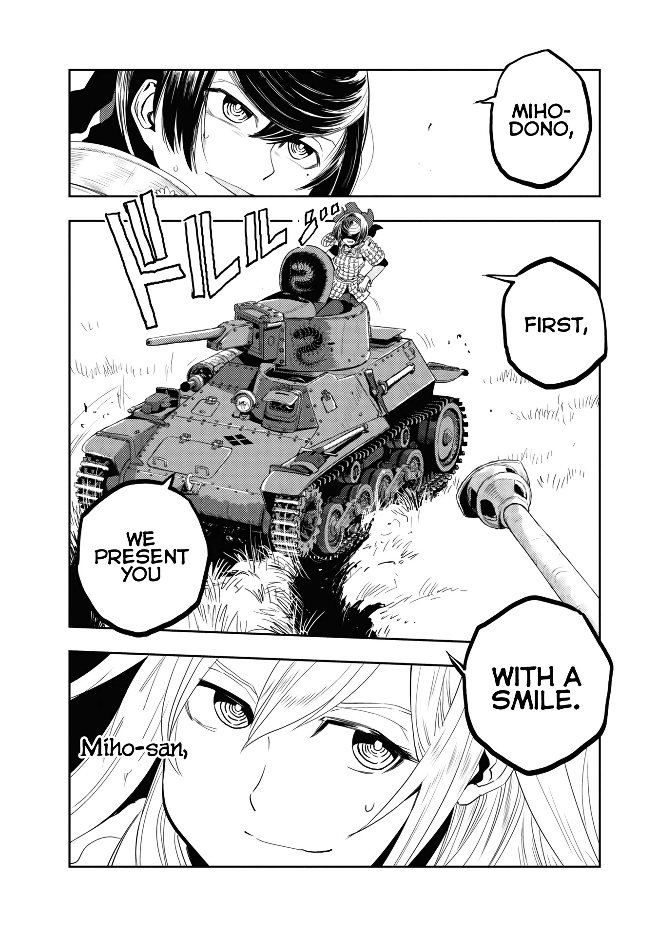 Girls & Panzer - Ribbon no Musha Chapter 58 page 4 - Chapter 58: The Showdown with Nishizumi Miho (Part 2)