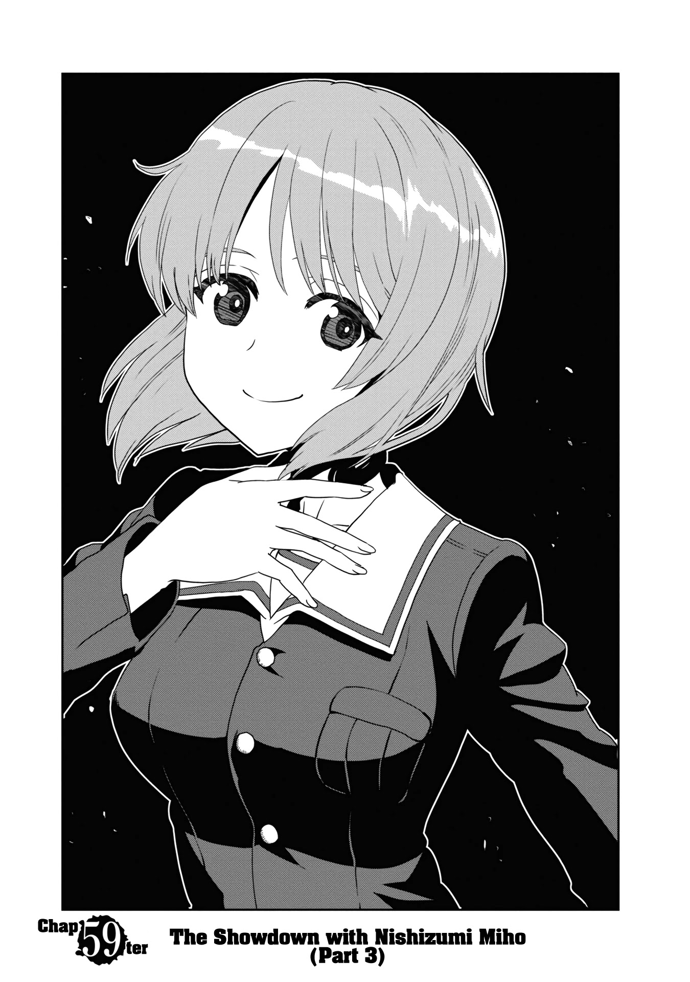 Girls & Panzer - Ribbon no Musha Chapter 59 page 1 - Chapter 59: The Showdown with Nishizumi Miho (Part 3)