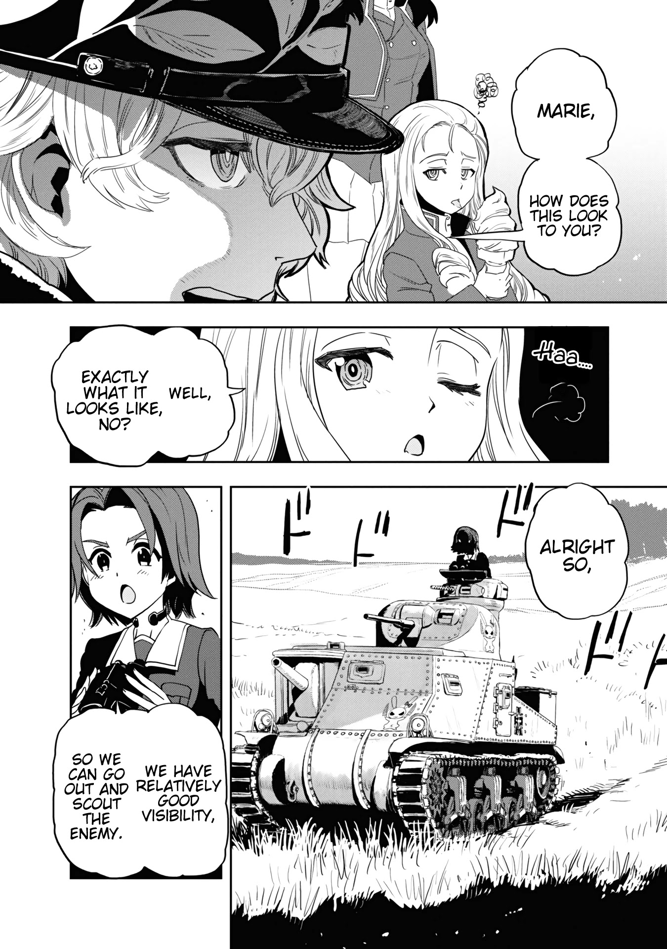 Girls & Panzer - Ribbon no Musha Chapter 59 page 19 - Chapter 59: The Showdown with Nishizumi Miho (Part 3)