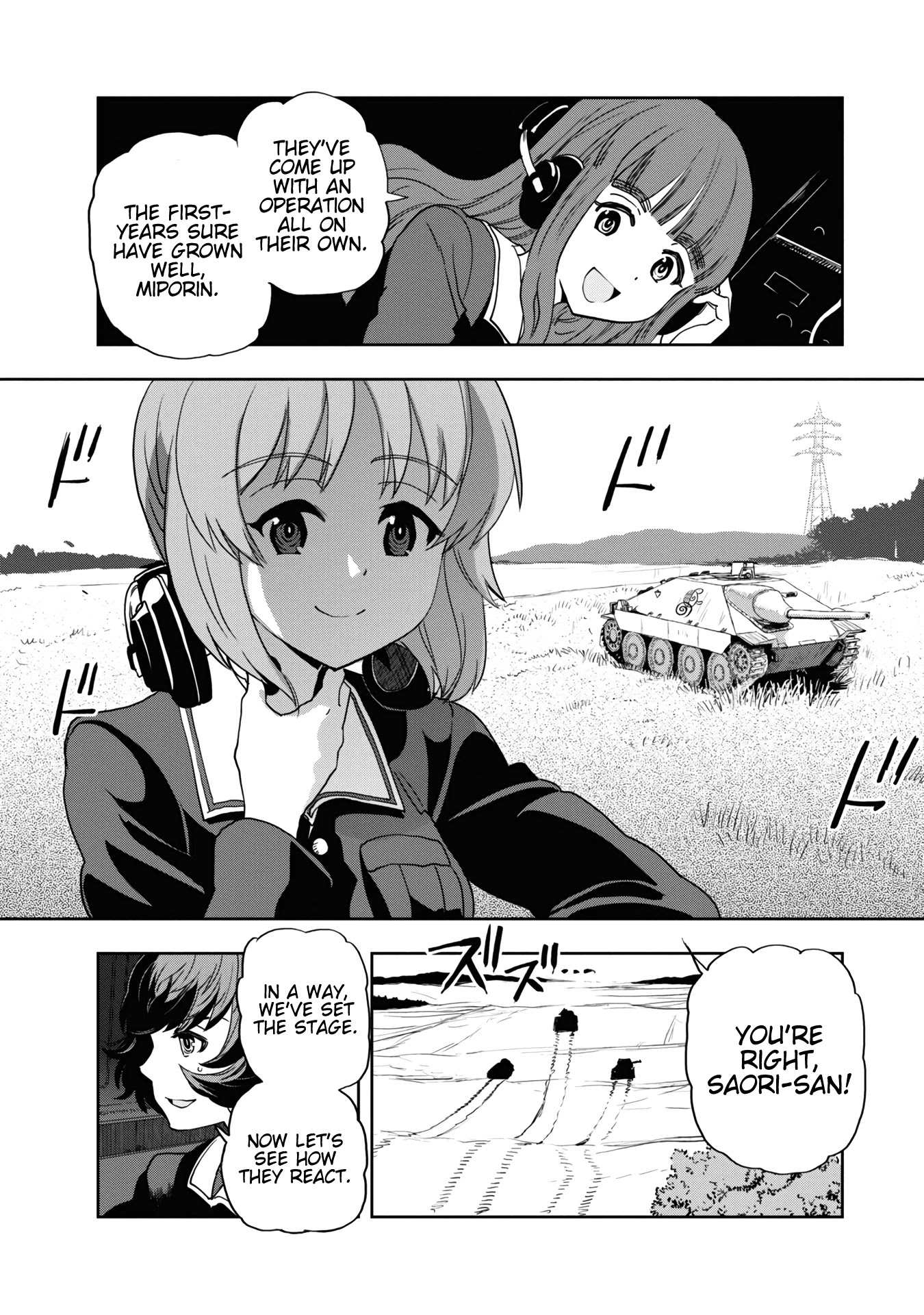 Girls & Panzer - Ribbon no Musha Chapter 59 page 21 - Chapter 59: The Showdown with Nishizumi Miho (Part 3)