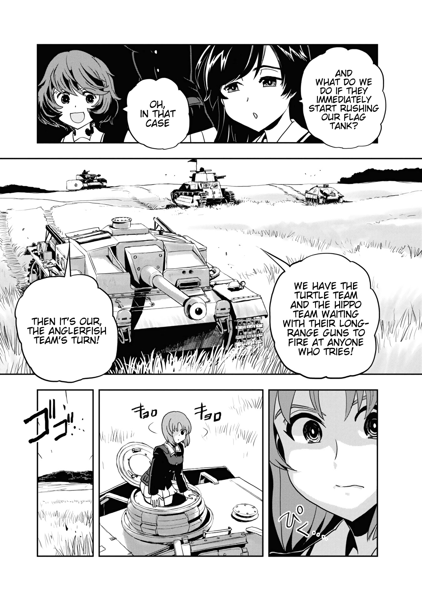 Girls & Panzer - Ribbon no Musha Chapter 59 page 22 - Chapter 59: The Showdown with Nishizumi Miho (Part 3)