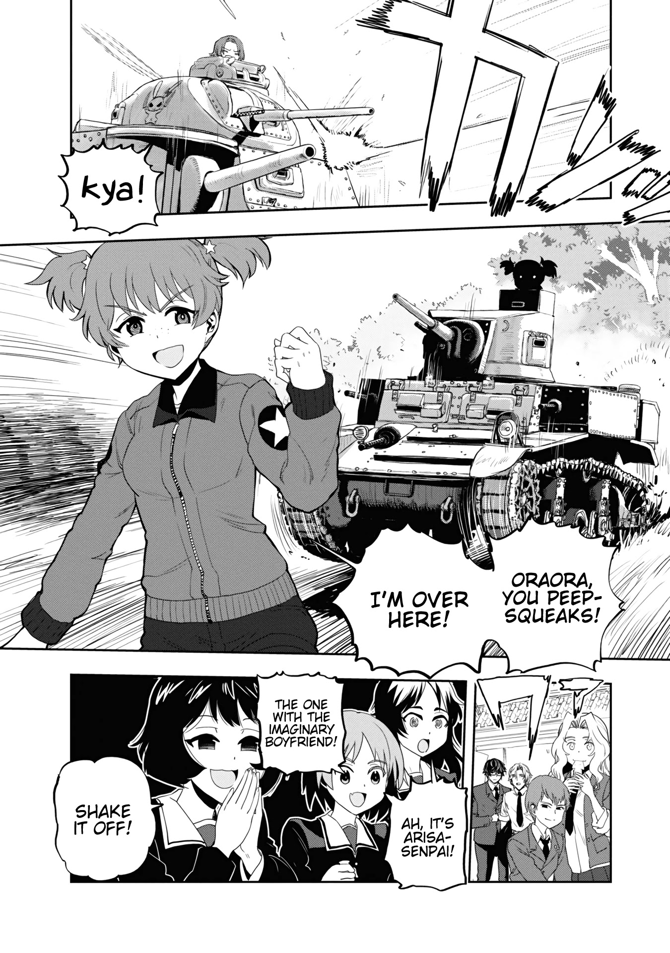 Girls & Panzer - Ribbon no Musha Chapter 59 page 25 - Chapter 59: The Showdown with Nishizumi Miho (Part 3)