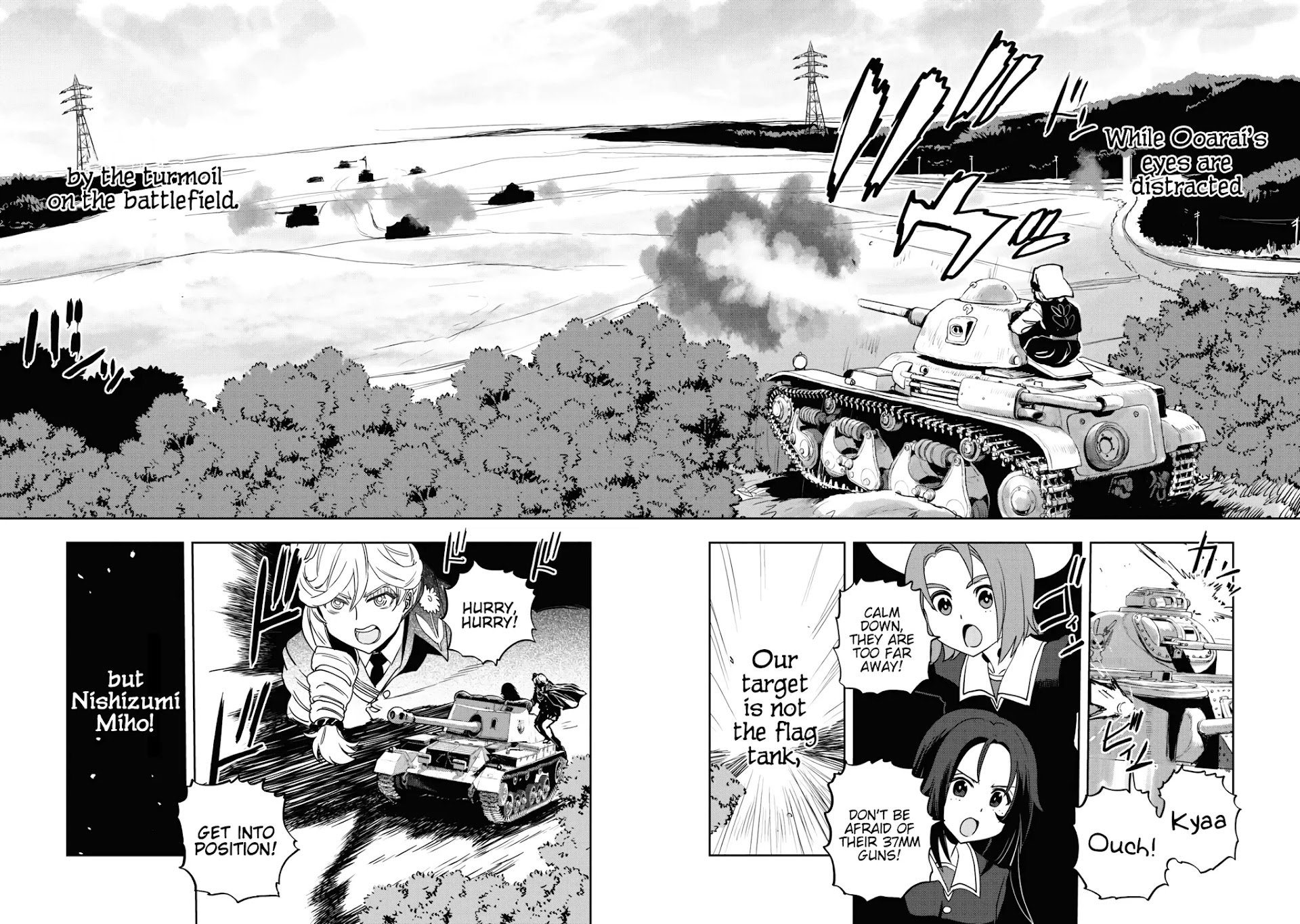 Girls & Panzer - Ribbon no Musha Chapter 59 page 29 - Chapter 59: The Showdown with Nishizumi Miho (Part 3)
