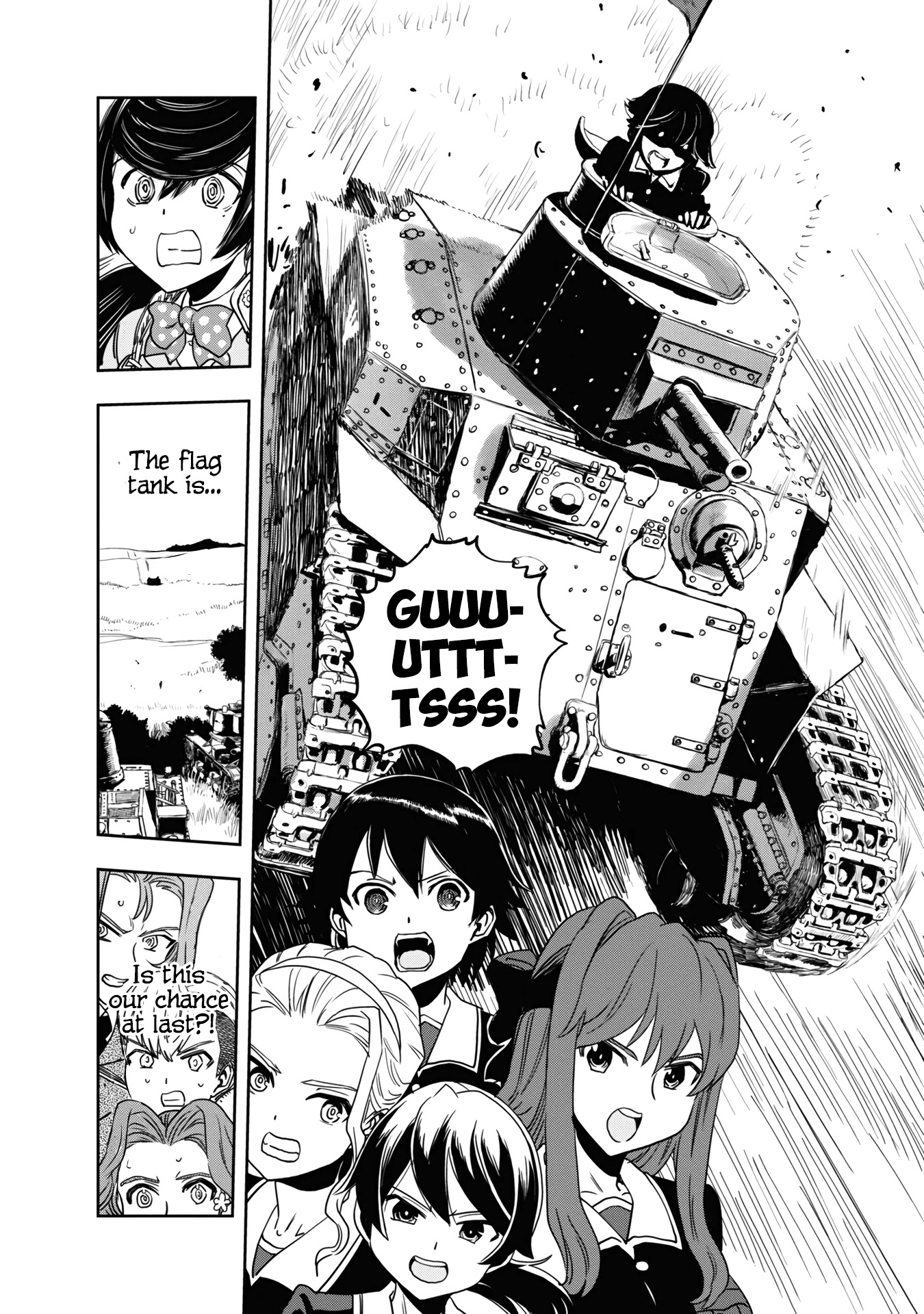 Girls & Panzer - Ribbon no Musha Chapter 59 page 32 - Chapter 59: The Showdown with Nishizumi Miho (Part 3)