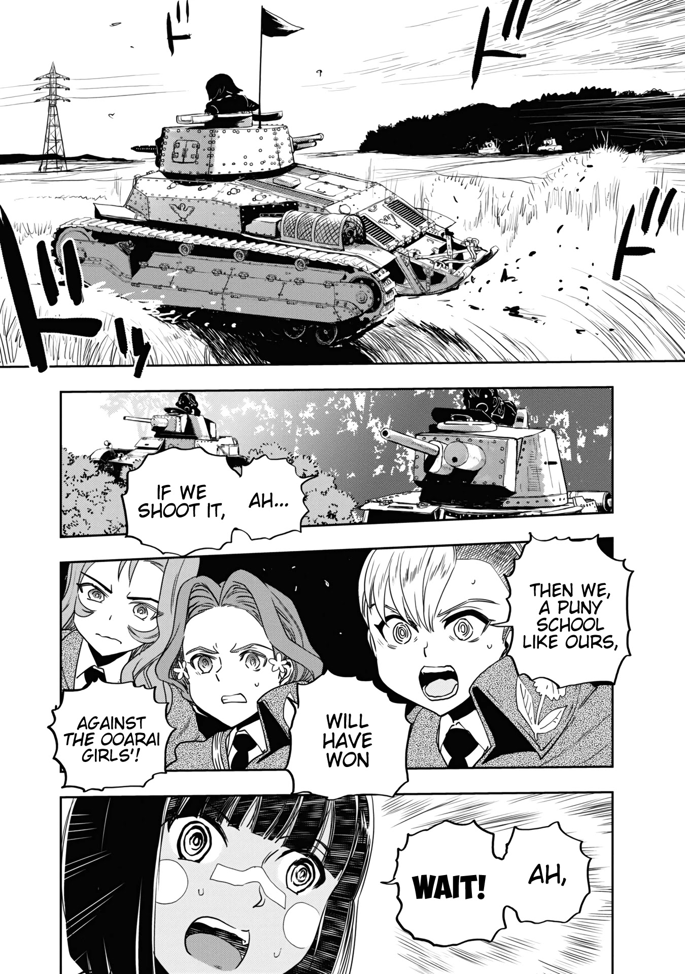 Girls & Panzer - Ribbon no Musha Chapter 59 page 33 - Chapter 59: The Showdown with Nishizumi Miho (Part 3)