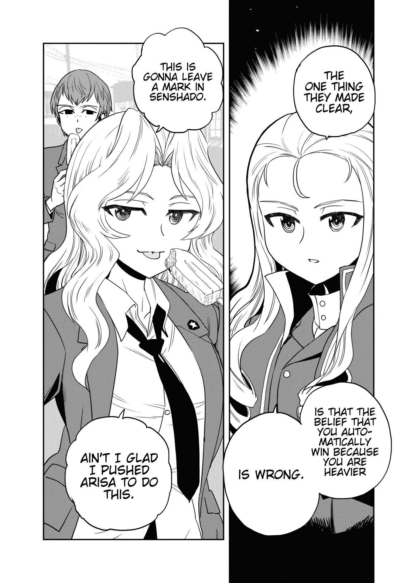 Girls & Panzer - Ribbon no Musha Chapter 59 page 4 - Chapter 59: The Showdown with Nishizumi Miho (Part 3)