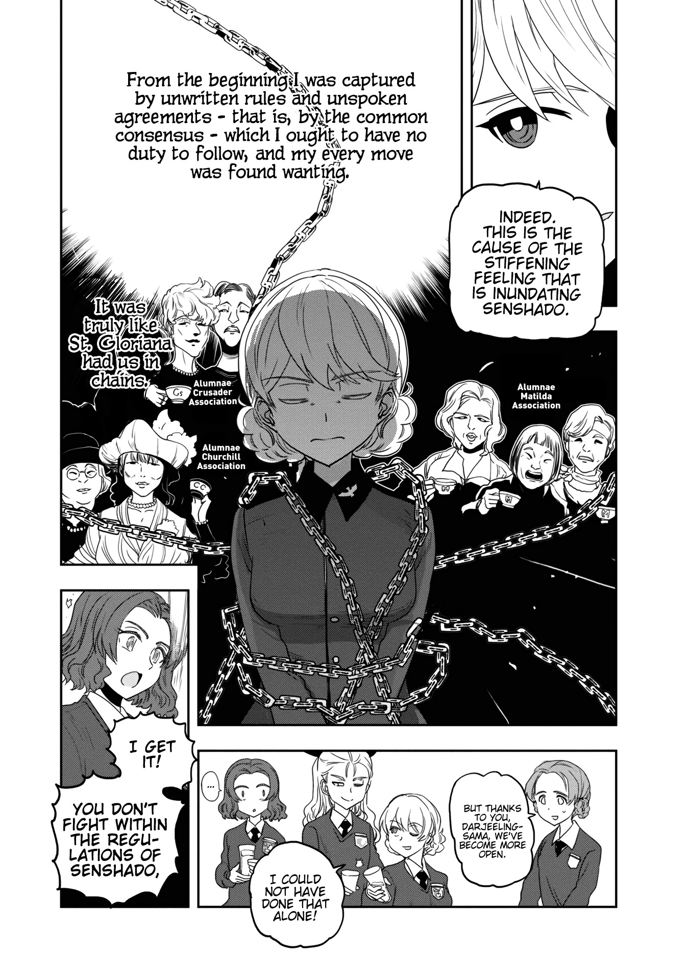 Girls & Panzer - Ribbon no Musha Chapter 59 page 9 - Chapter 59: The Showdown with Nishizumi Miho (Part 3)