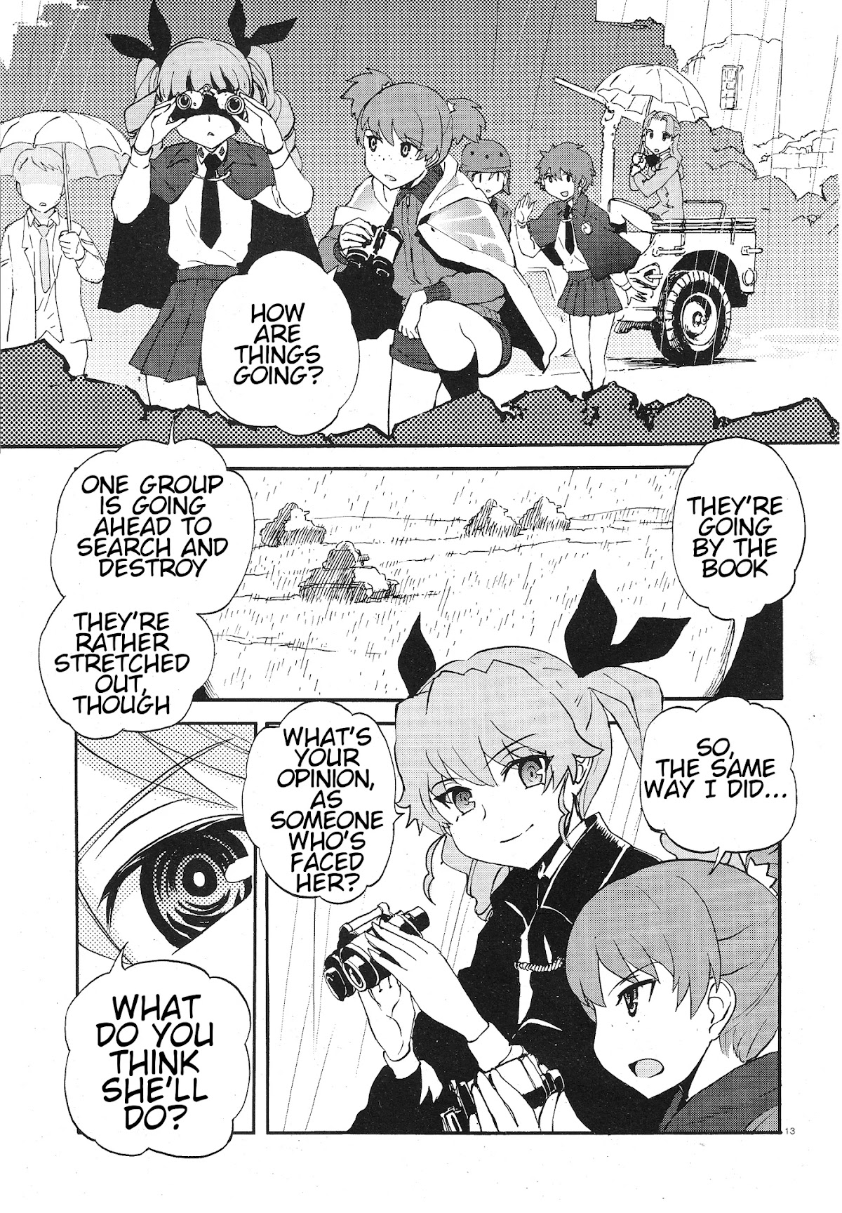 Girls & Panzer - Ribbon no Musha Chapter 6 page 12 - Chapter 6