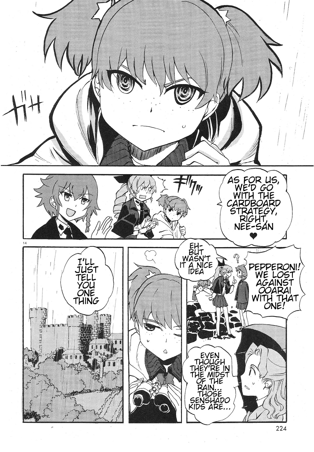 Girls & Panzer - Ribbon no Musha Chapter 6 page 13 - Chapter 6