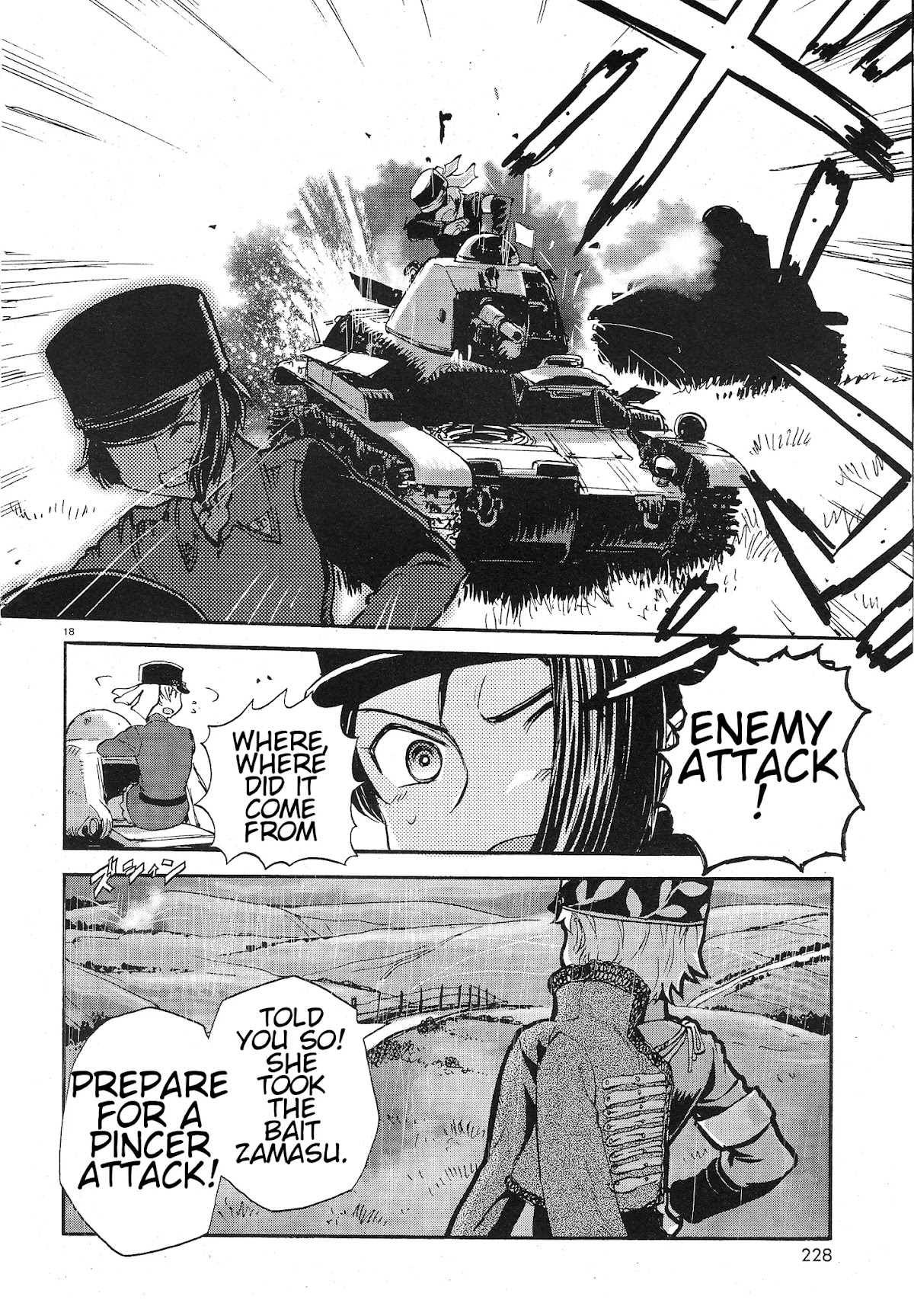Girls & Panzer - Ribbon no Musha Chapter 6 page 17 - Chapter 6