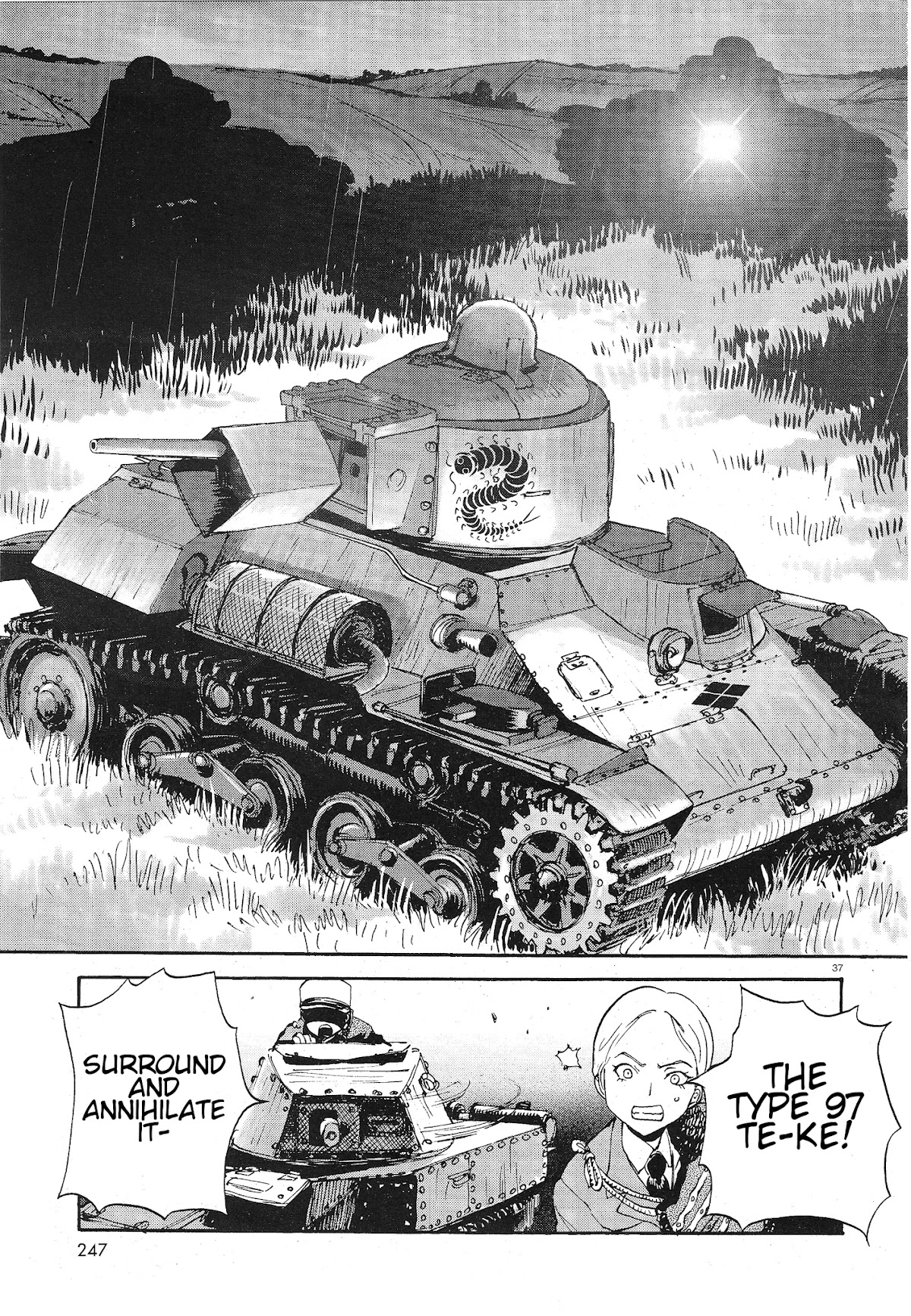 Girls & Panzer - Ribbon no Musha Chapter 6 page 36 - Chapter 6