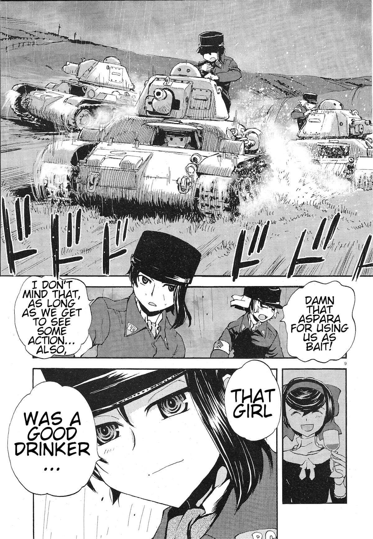 Girls & Panzer - Ribbon no Musha Chapter 6 page 8 - Chapter 6
