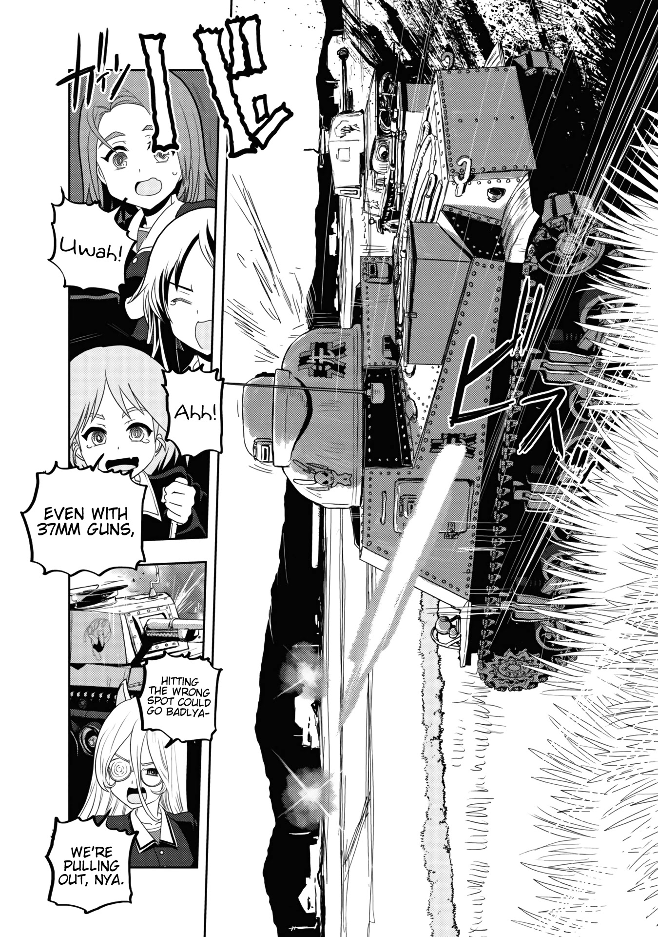 Girls & Panzer - Ribbon no Musha Chapter 60 page 13 - Chapter 60: The Showdown with Nishizumi Miho (Part 4)