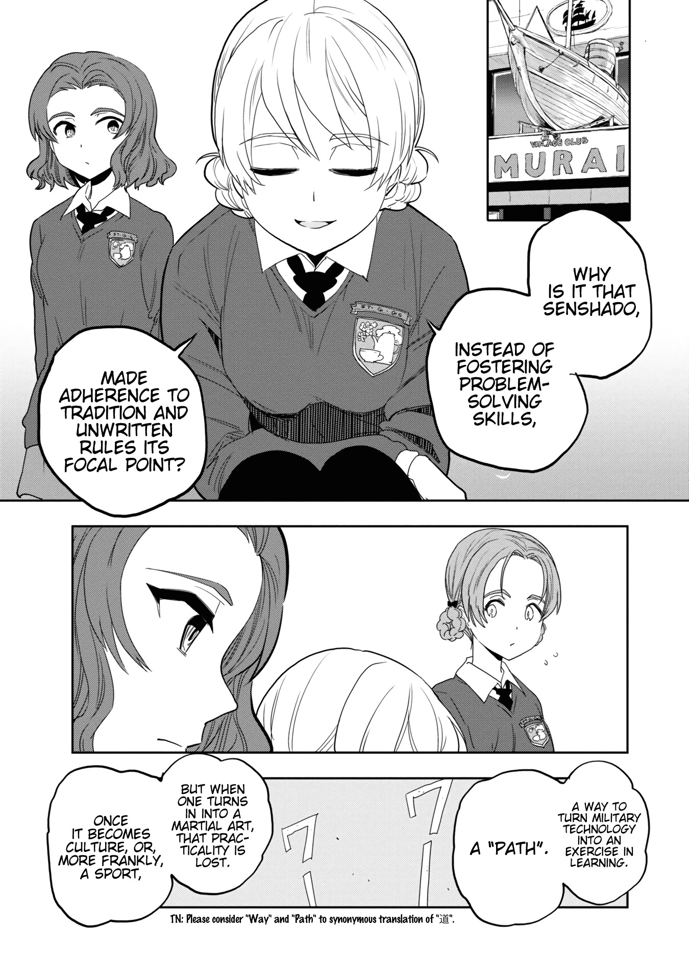 Girls & Panzer - Ribbon no Musha Chapter 60 page 24 - Chapter 60: The Showdown with Nishizumi Miho (Part 4)