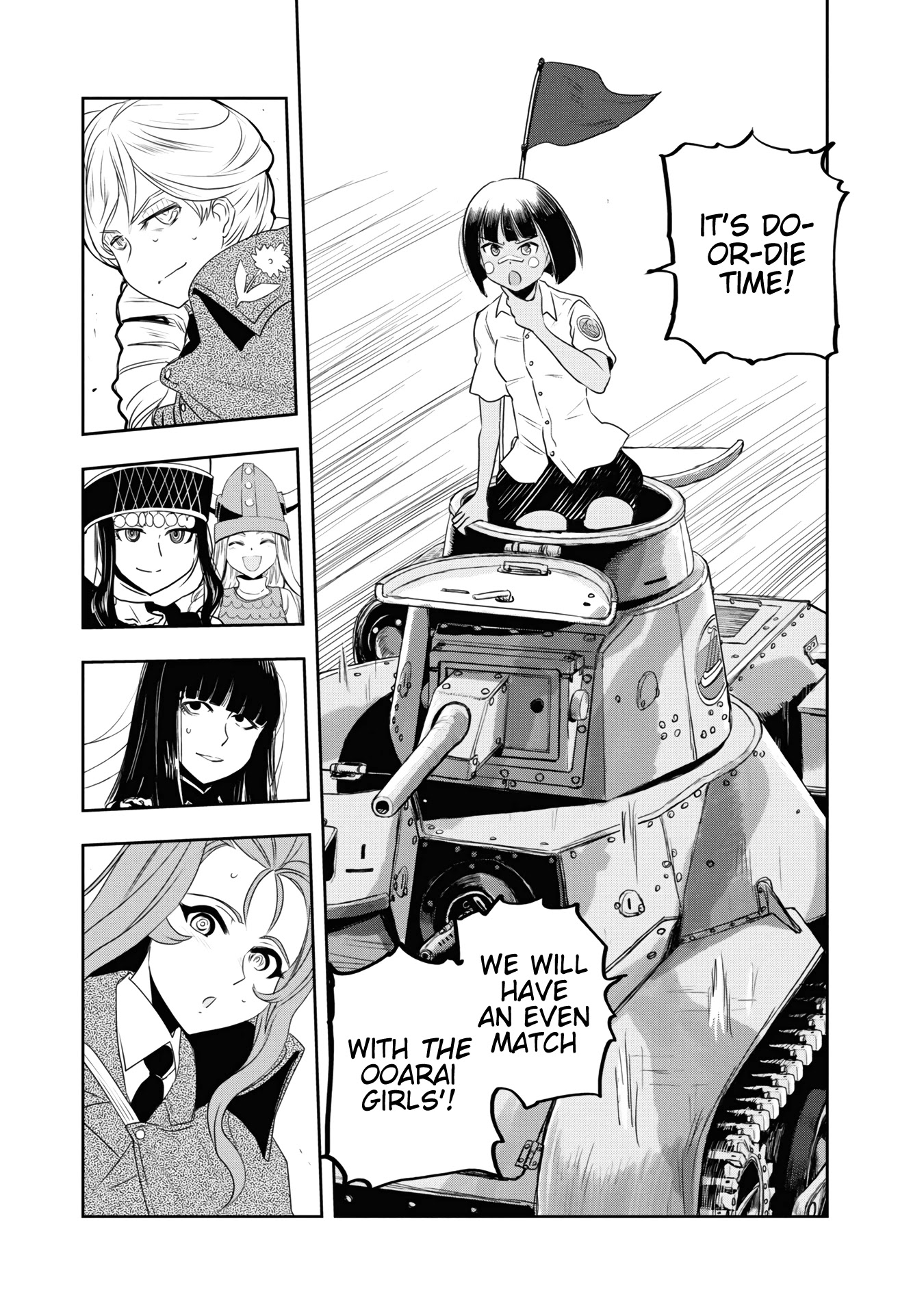 Girls & Panzer - Ribbon no Musha Chapter 60 page 33 - Chapter 60: The Showdown with Nishizumi Miho (Part 4)