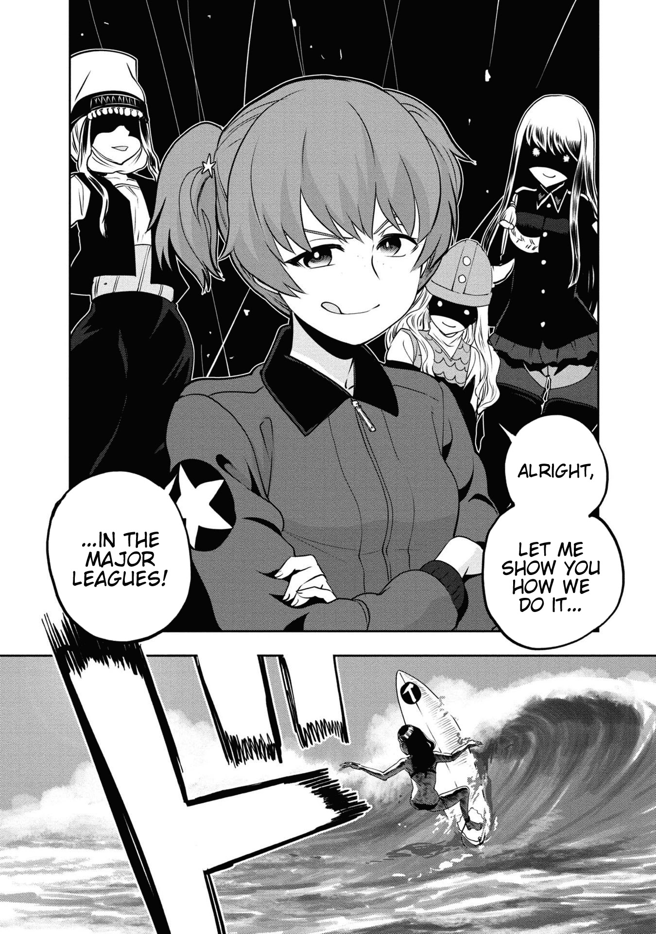 Girls & Panzer - Ribbon no Musha Chapter 61 page 10 - Chapter 61: The Showdown with Nishizumi Miho (Part 5)