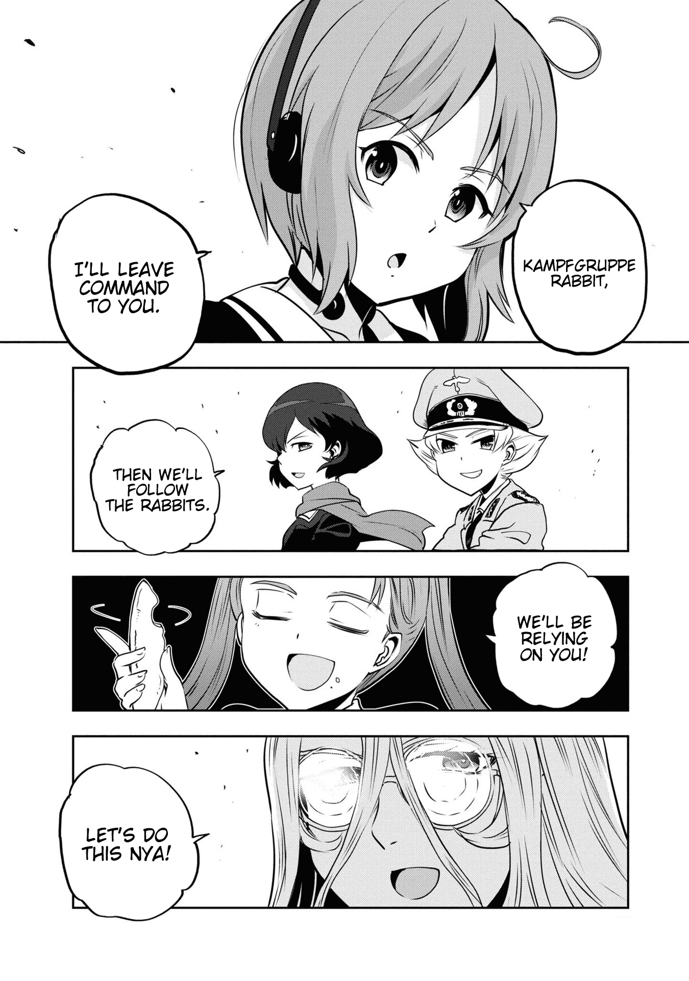 Girls & Panzer - Ribbon no Musha Chapter 61 page 12 - Chapter 61: The Showdown with Nishizumi Miho (Part 5)