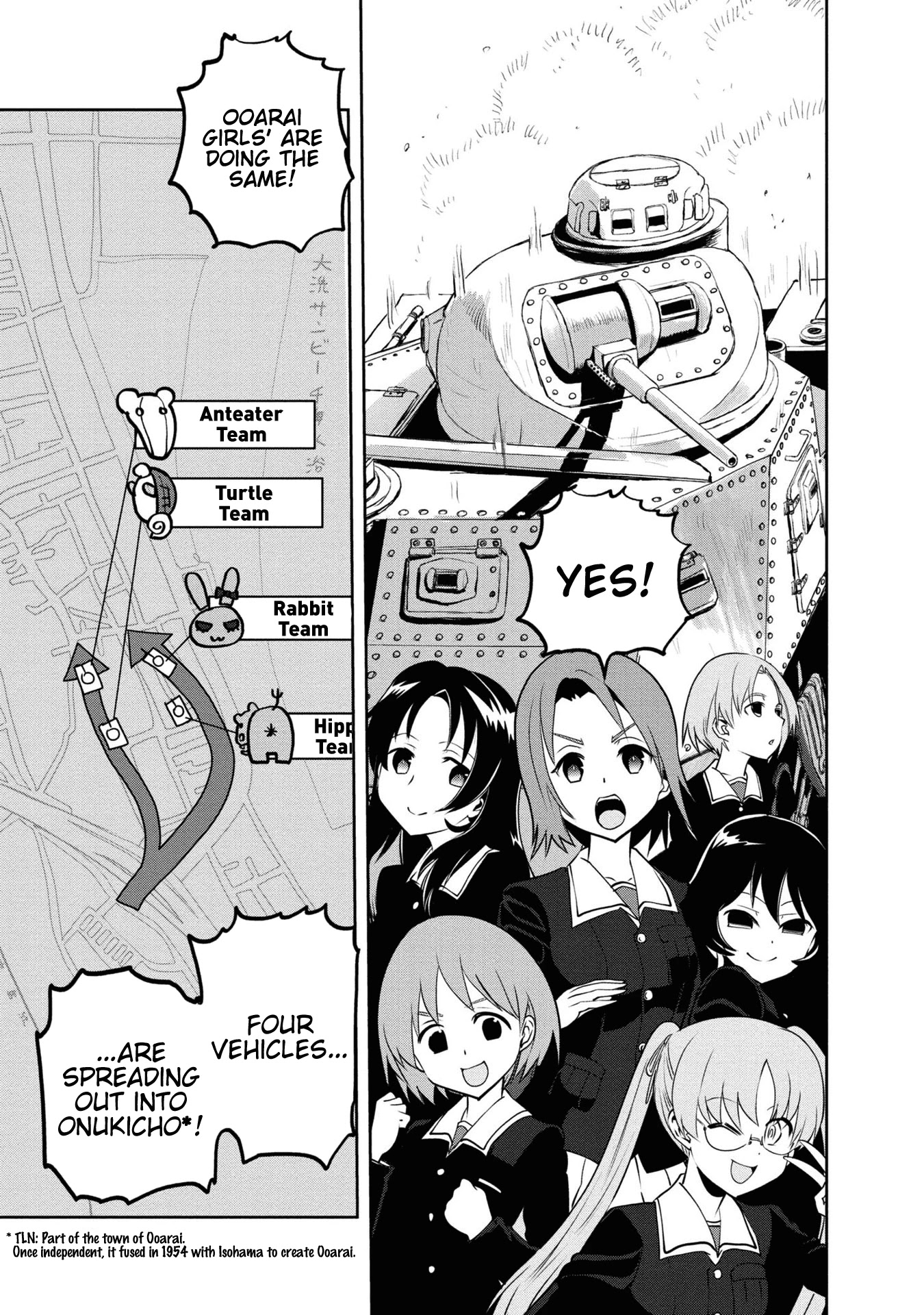 Girls & Panzer - Ribbon no Musha Chapter 61 page 13 - Chapter 61: The Showdown with Nishizumi Miho (Part 5)