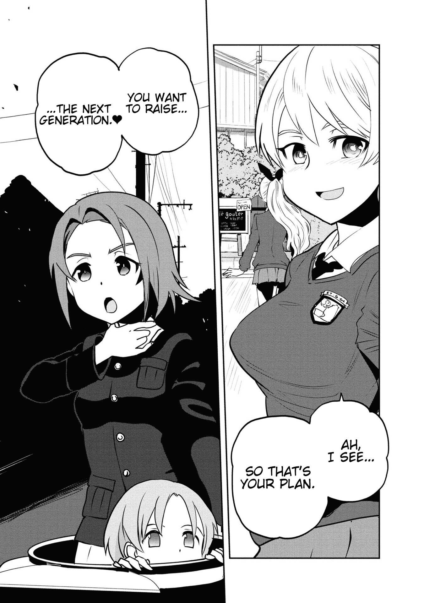 Girls & Panzer - Ribbon no Musha Chapter 61 page 15 - Chapter 61: The Showdown with Nishizumi Miho (Part 5)