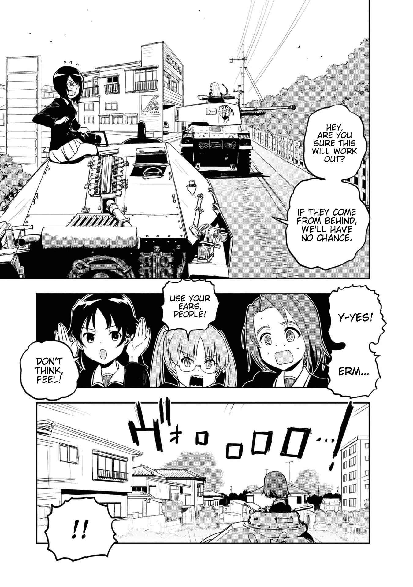 Girls & Panzer - Ribbon no Musha Chapter 61 page 17 - Chapter 61: The Showdown with Nishizumi Miho (Part 5)