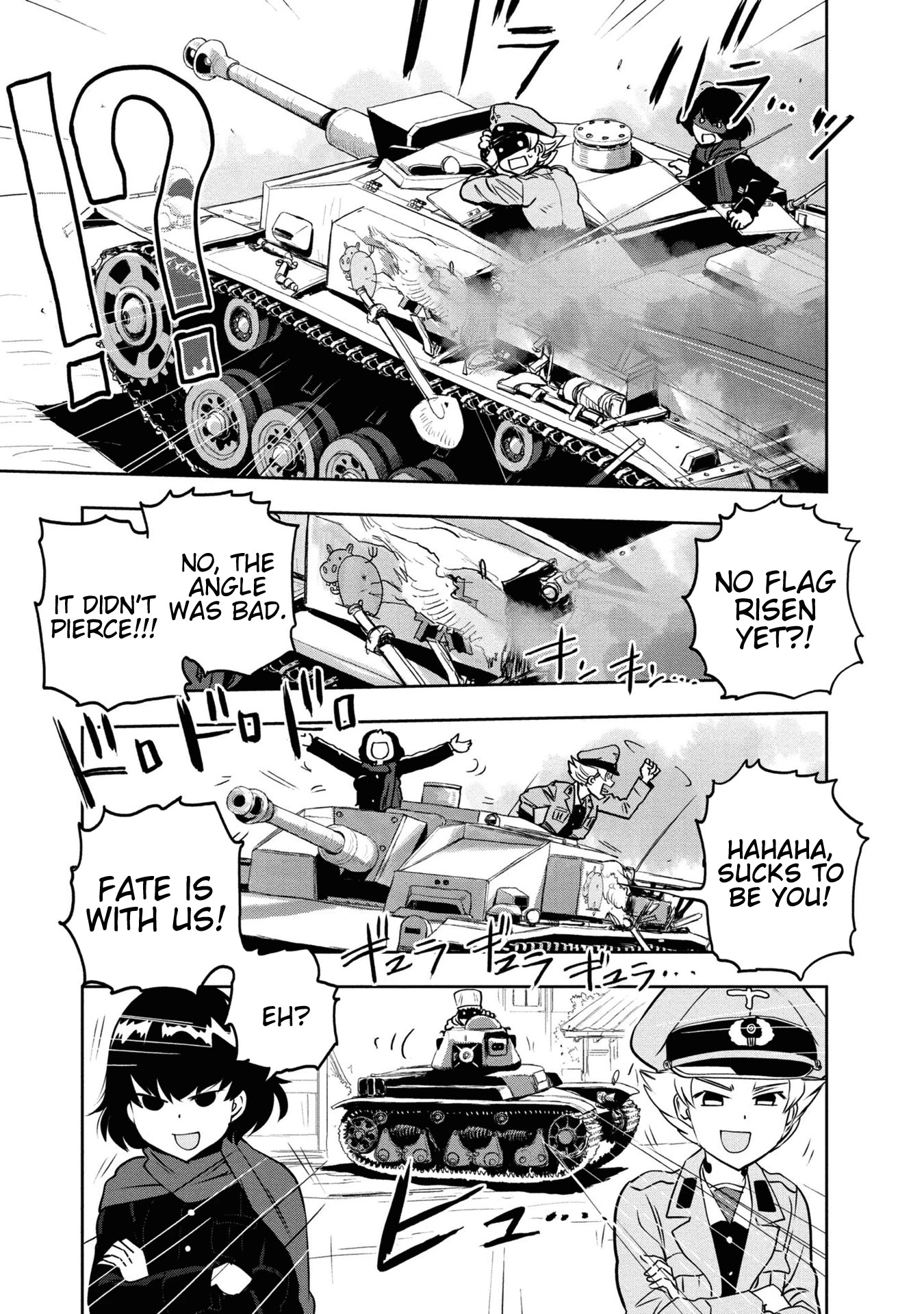 Girls & Panzer - Ribbon no Musha Chapter 61 page 21 - Chapter 61: The Showdown with Nishizumi Miho (Part 5)