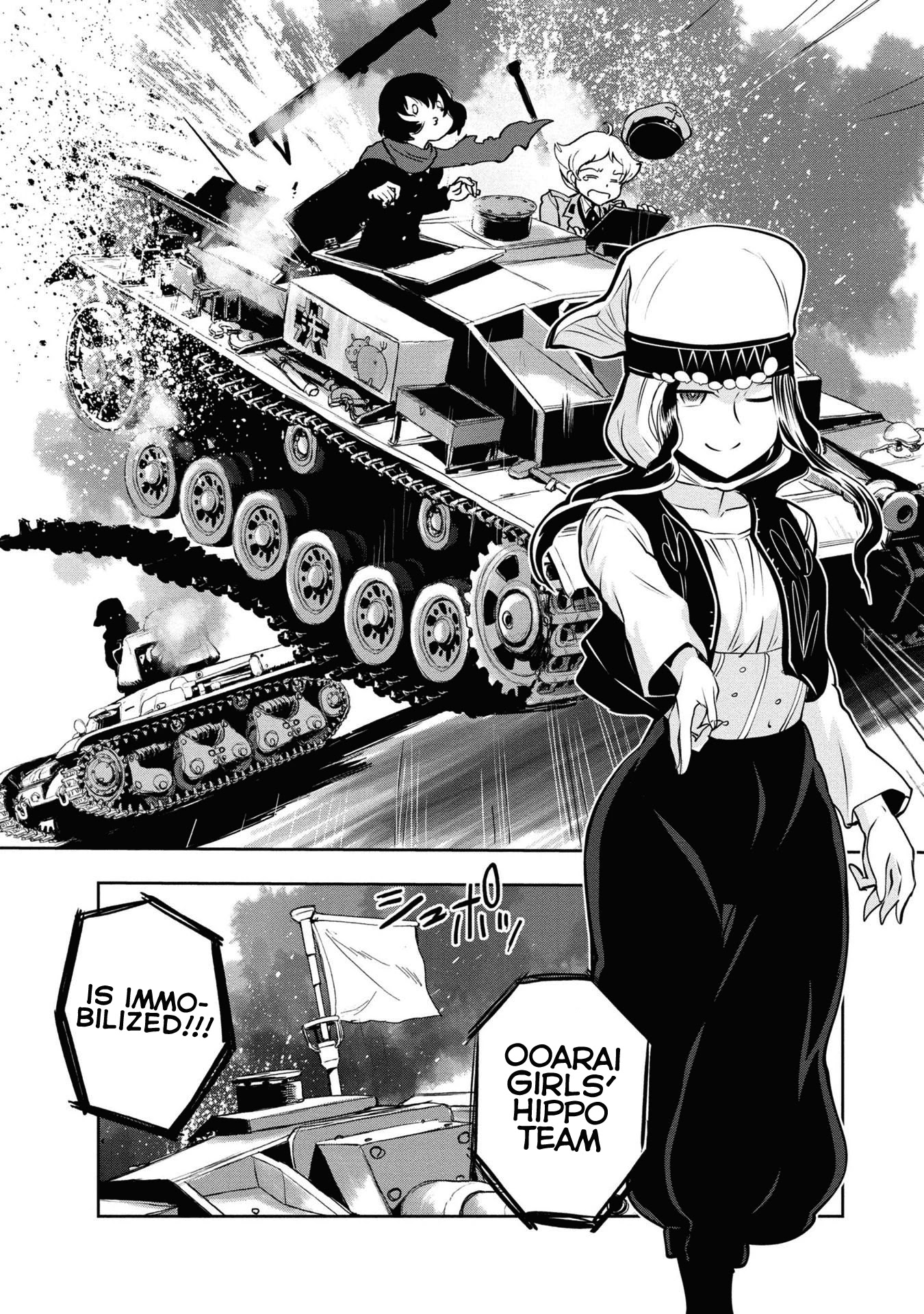 Girls & Panzer - Ribbon no Musha Chapter 61 page 22 - Chapter 61: The Showdown with Nishizumi Miho (Part 5)