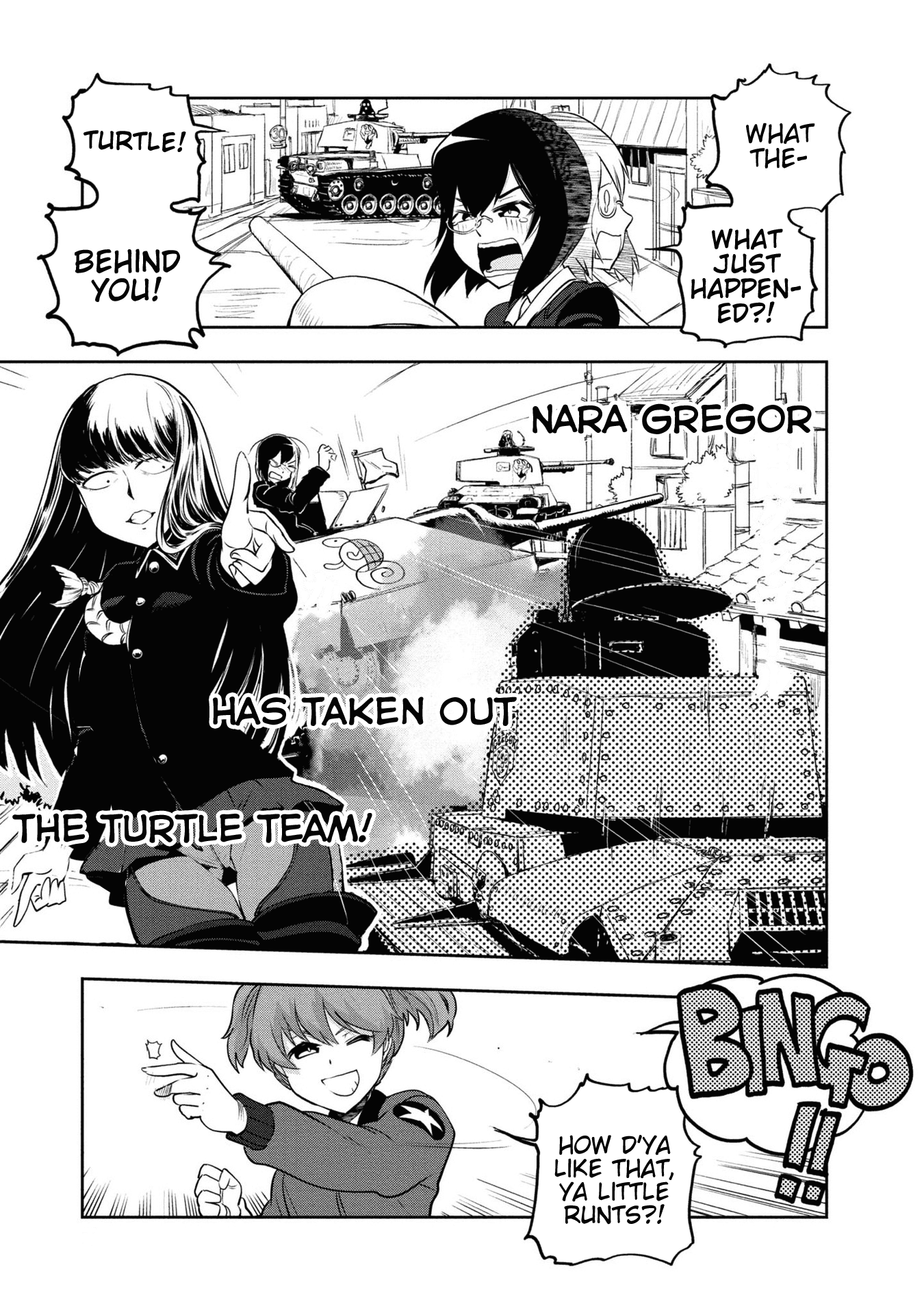 Girls & Panzer - Ribbon no Musha Chapter 61 page 23 - Chapter 61: The Showdown with Nishizumi Miho (Part 5)