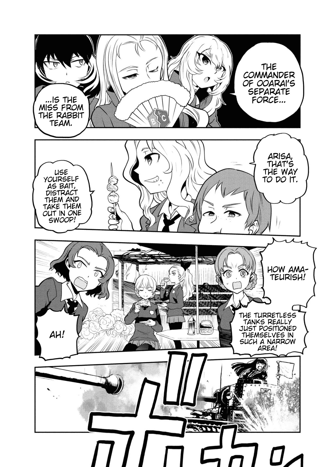 Girls & Panzer - Ribbon no Musha Chapter 61 page 24 - Chapter 61: The Showdown with Nishizumi Miho (Part 5)