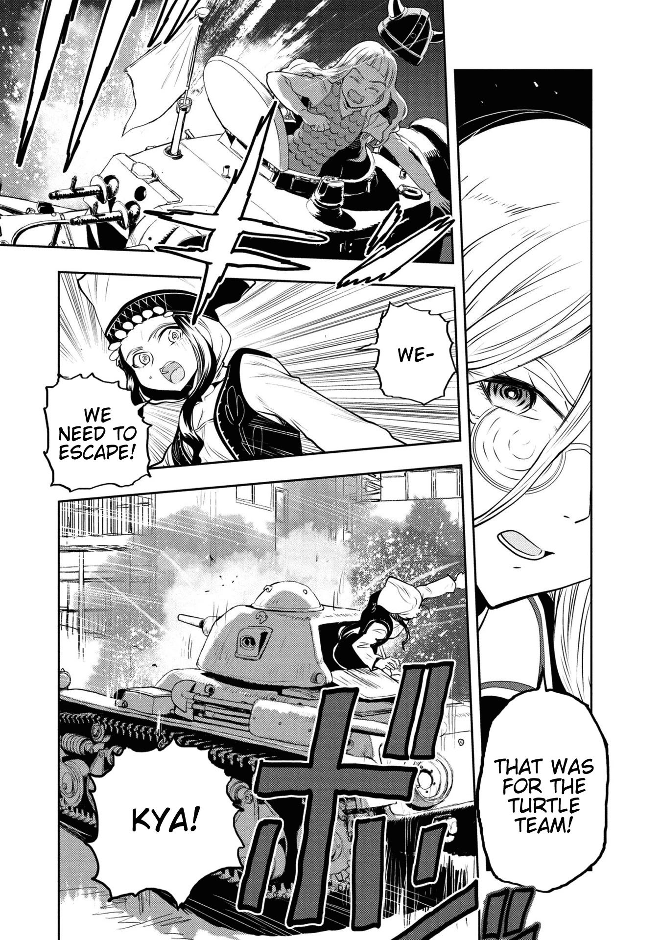Girls & Panzer - Ribbon no Musha Chapter 61 page 25 - Chapter 61: The Showdown with Nishizumi Miho (Part 5)