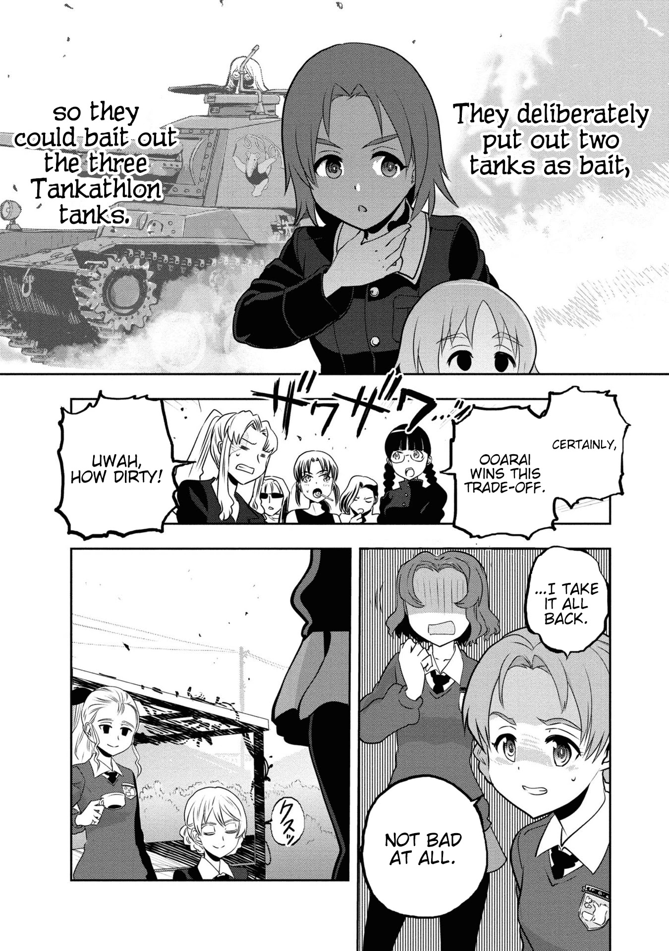 Girls & Panzer - Ribbon no Musha Chapter 61 page 28 - Chapter 61: The Showdown with Nishizumi Miho (Part 5)