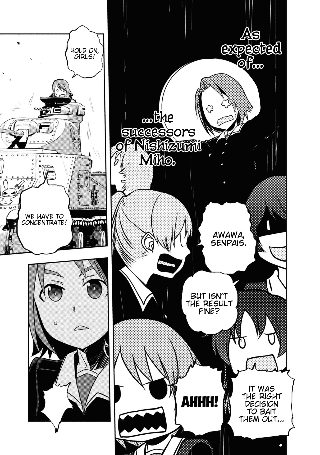 Girls & Panzer - Ribbon no Musha Chapter 61 page 29 - Chapter 61: The Showdown with Nishizumi Miho (Part 5)
