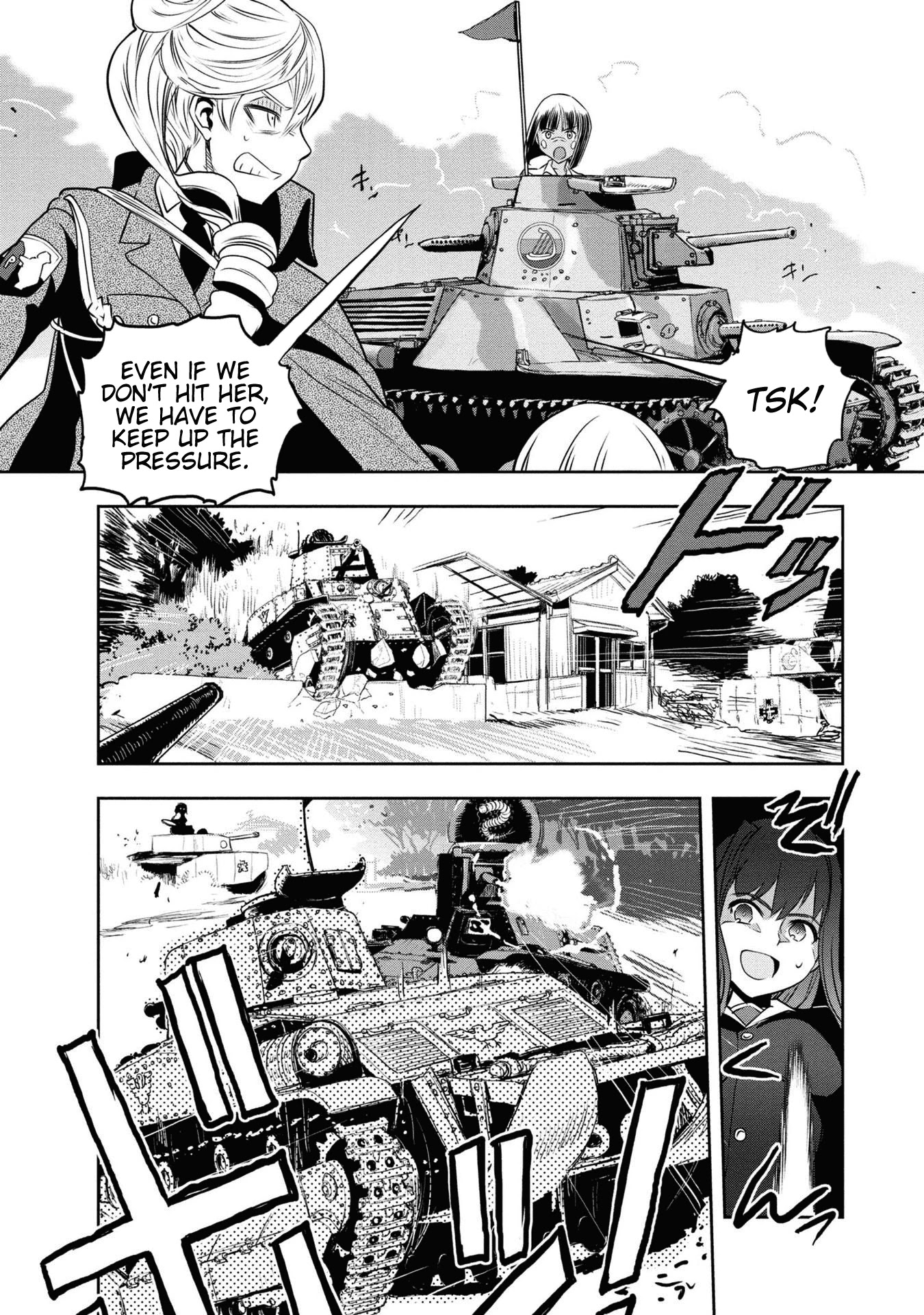 Girls & Panzer - Ribbon no Musha Chapter 61 page 38 - Chapter 61: The Showdown with Nishizumi Miho (Part 5)