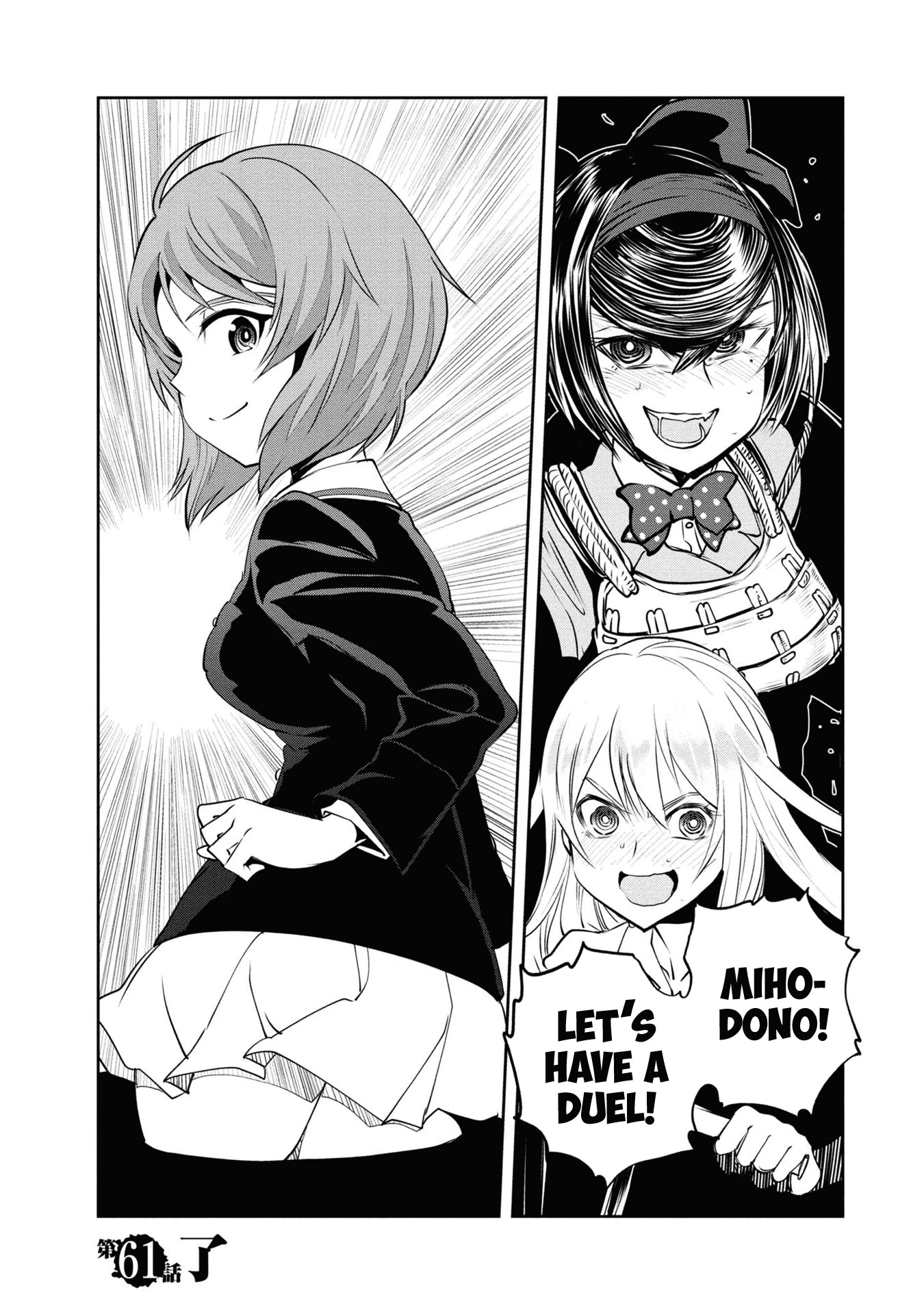 Girls & Panzer - Ribbon no Musha Chapter 61 page 40 - Chapter 61: The Showdown with Nishizumi Miho (Part 5)