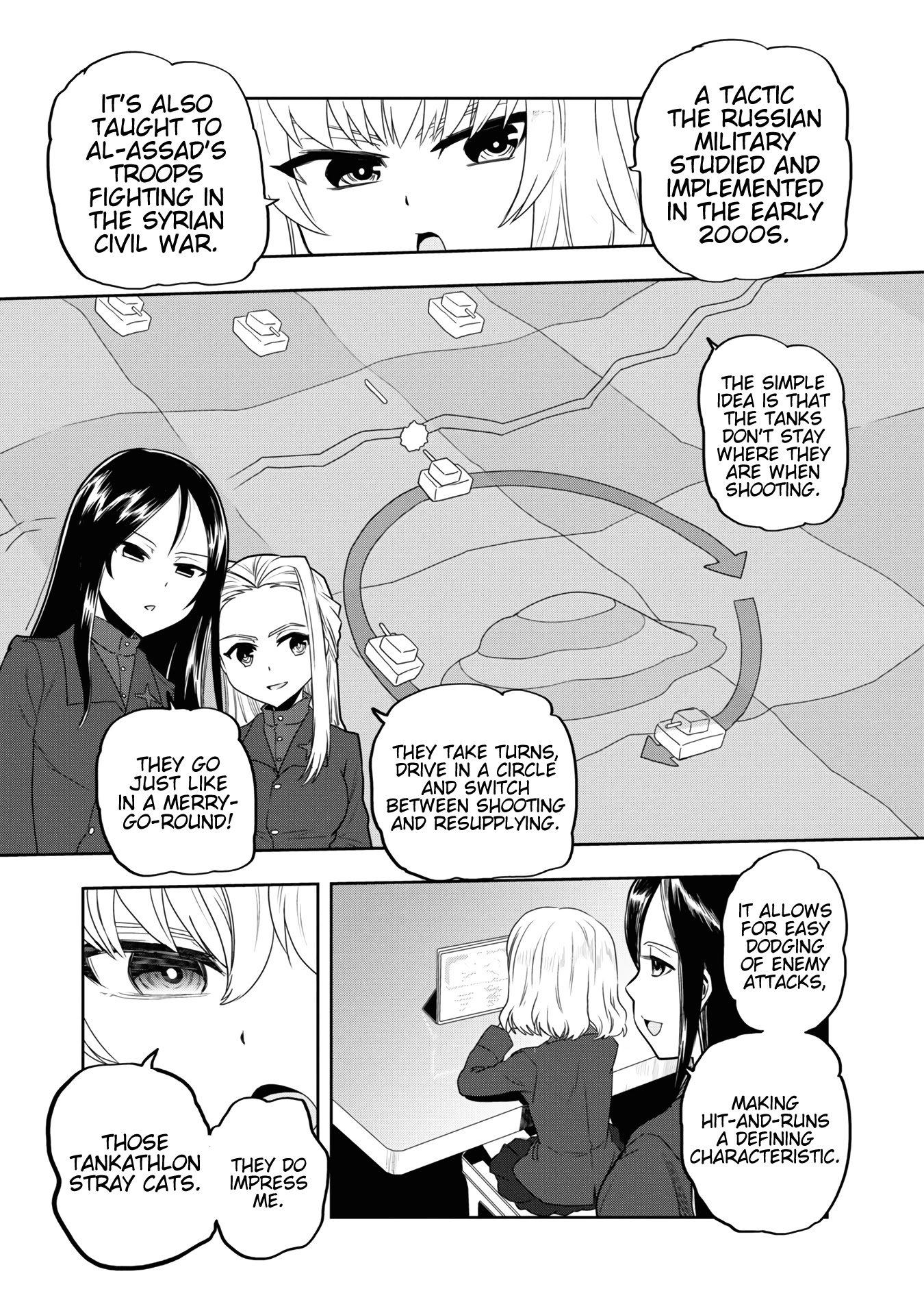 Girls & Panzer - Ribbon no Musha Chapter 61 page 46 - Chapter 61: The Showdown with Nishizumi Miho (Part 5)