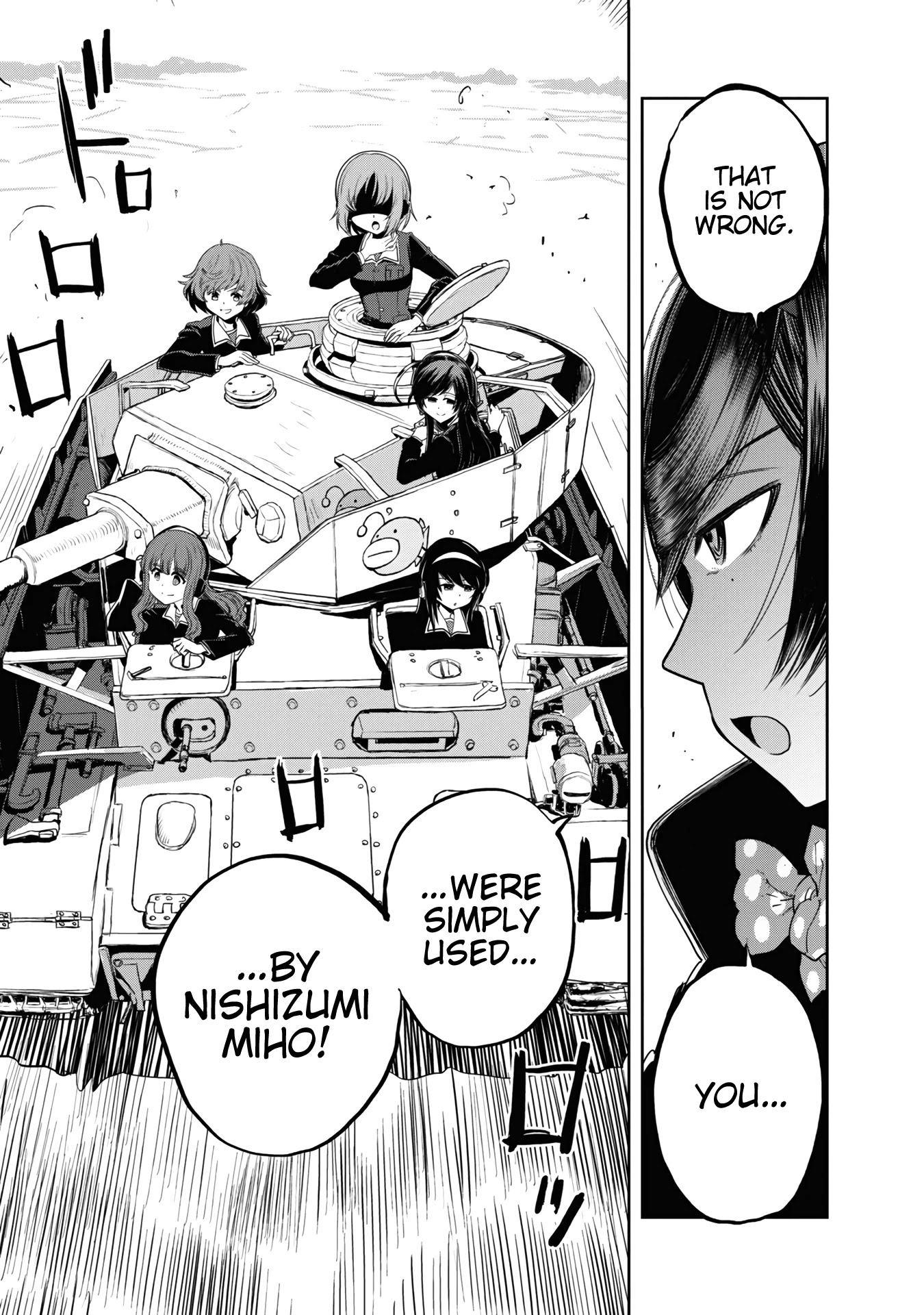 Girls & Panzer - Ribbon no Musha Chapter 61 page 60 - Chapter 61: The Showdown with Nishizumi Miho (Part 5)