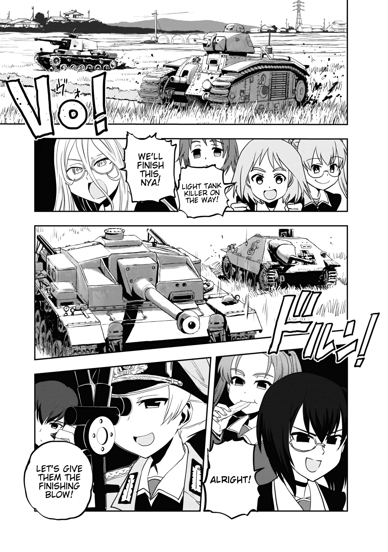 Girls & Panzer - Ribbon no Musha Chapter 61 page 65 - Chapter 61: The Showdown with Nishizumi Miho (Part 5)