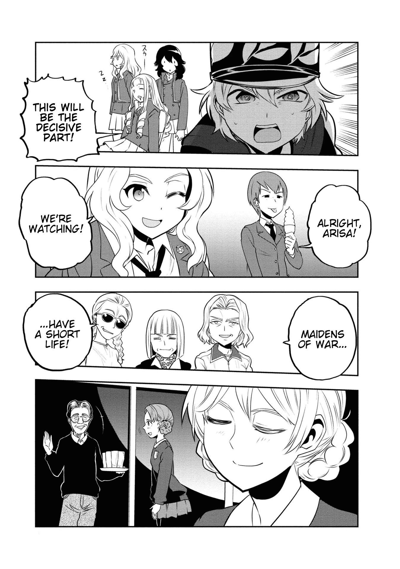Girls & Panzer - Ribbon no Musha Chapter 61 page 7 - Chapter 61: The Showdown with Nishizumi Miho (Part 5)