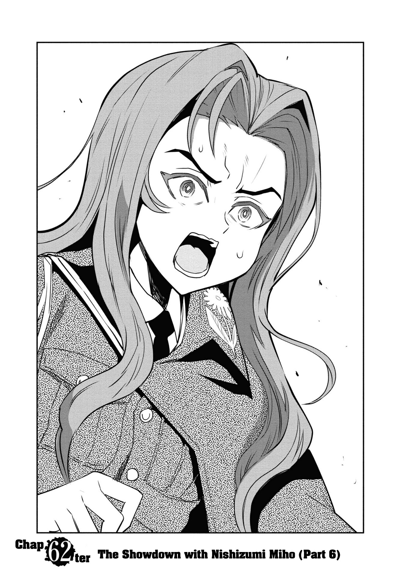 Girls & Panzer - Ribbon no Musha Chapter 62 page 1 - Chapter 62: The Showdown with Nishizumi Miho (Part 6)