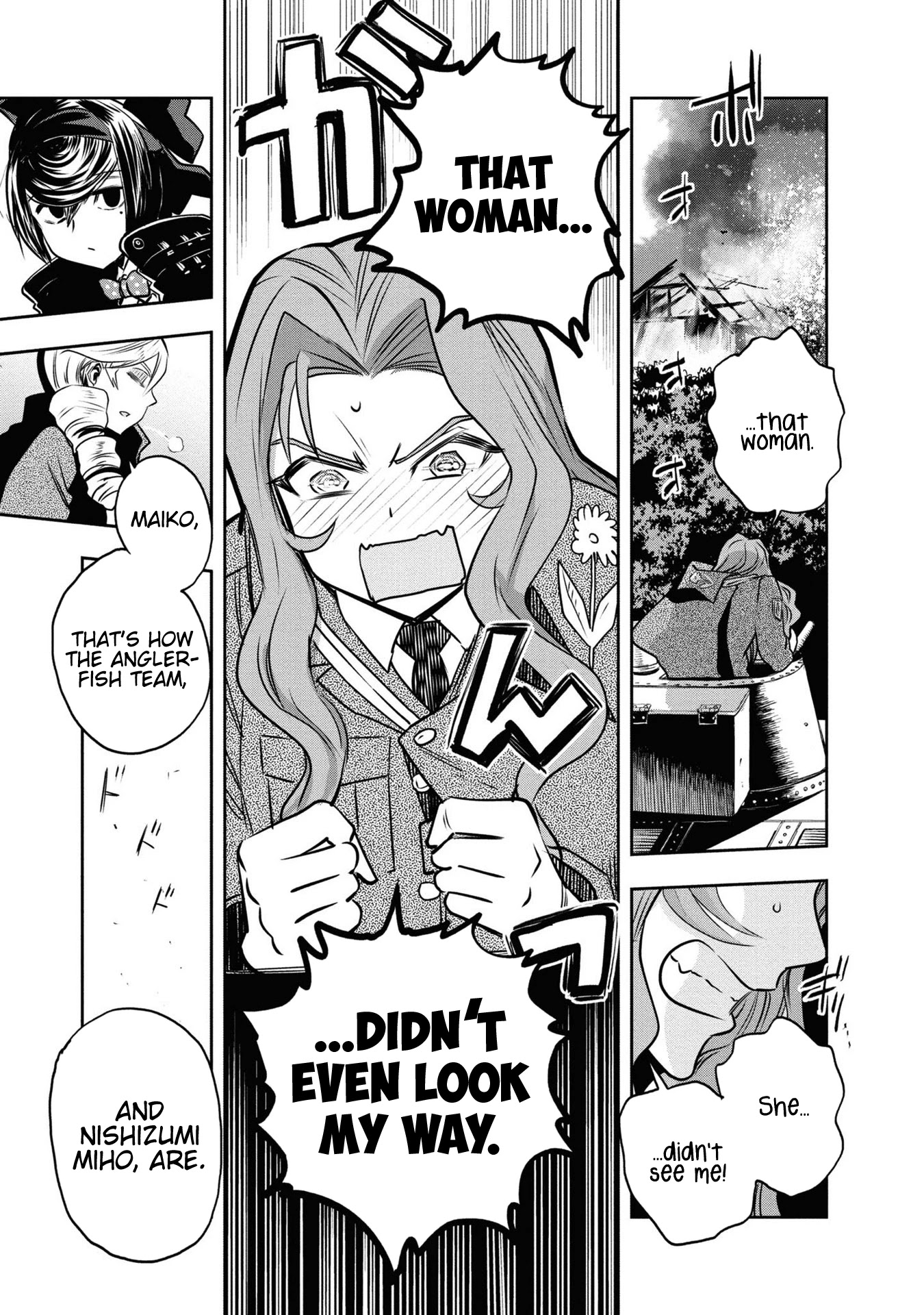 Girls & Panzer - Ribbon no Musha Chapter 62 page 13 - Chapter 62: The Showdown with Nishizumi Miho (Part 6)