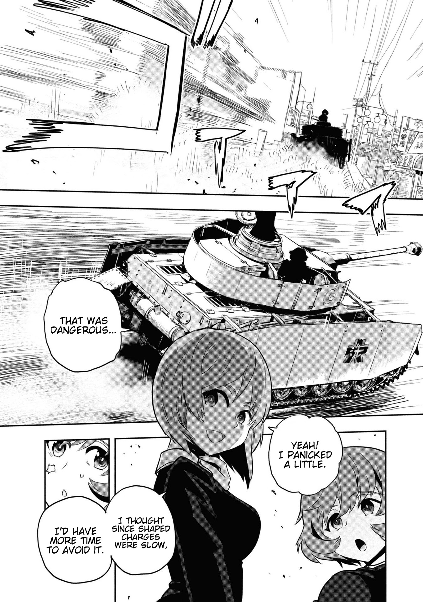 Girls & Panzer - Ribbon no Musha Chapter 62 page 14 - Chapter 62: The Showdown with Nishizumi Miho (Part 6)